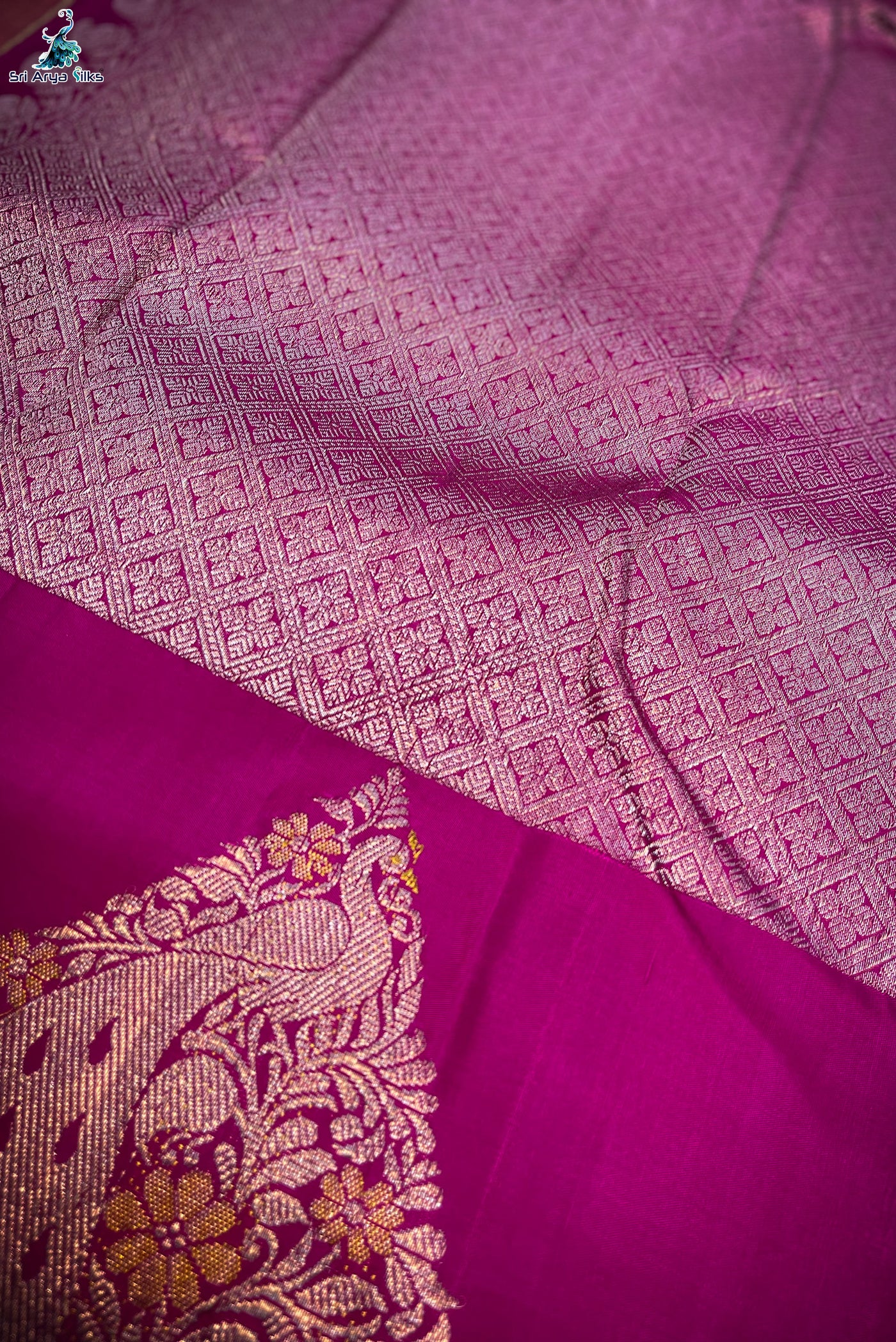 Lime Green Brocade Pure Kanchivaram Silk Saree