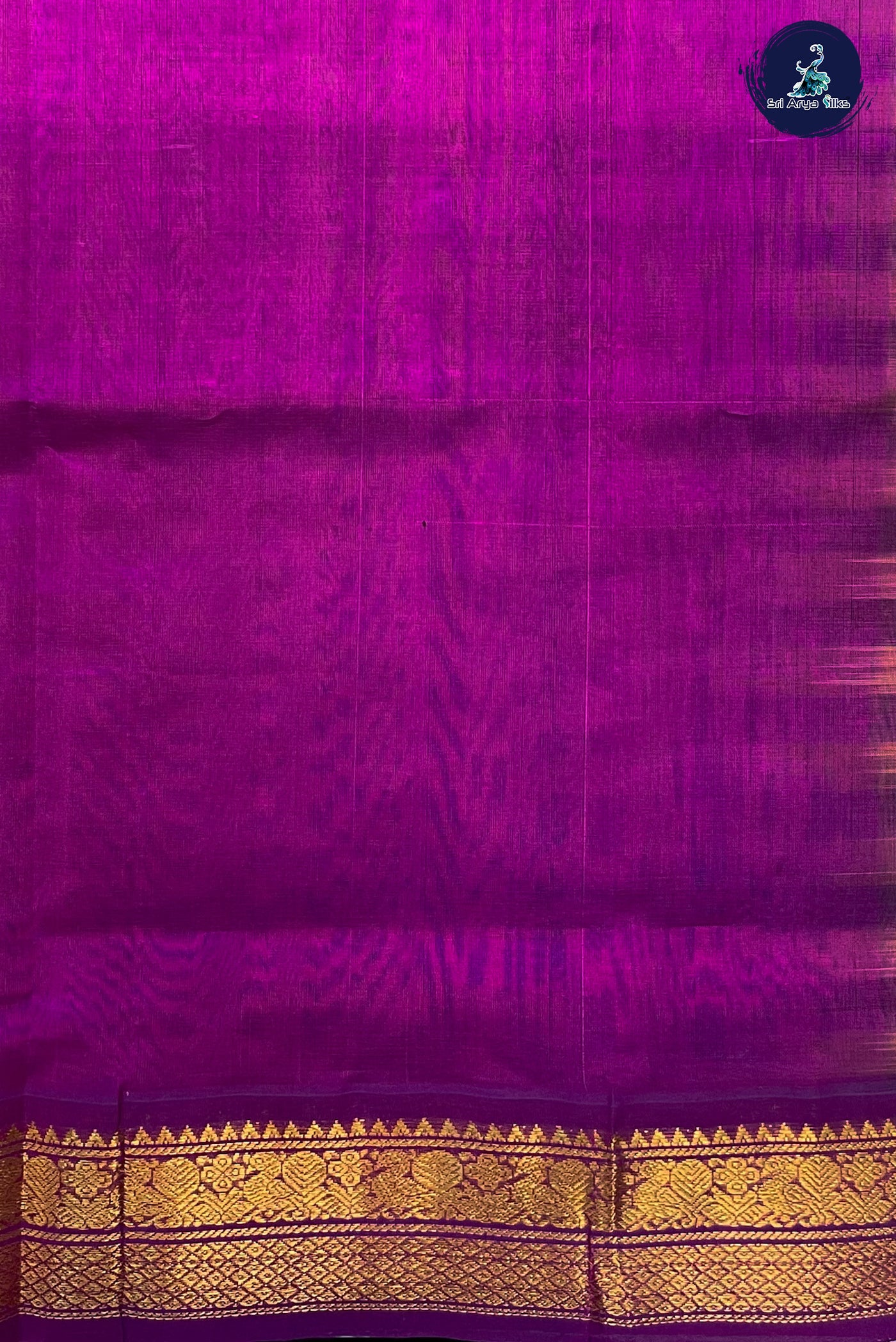 Multi Colour Korvai Silk Cotton Saree With Checked Pattern