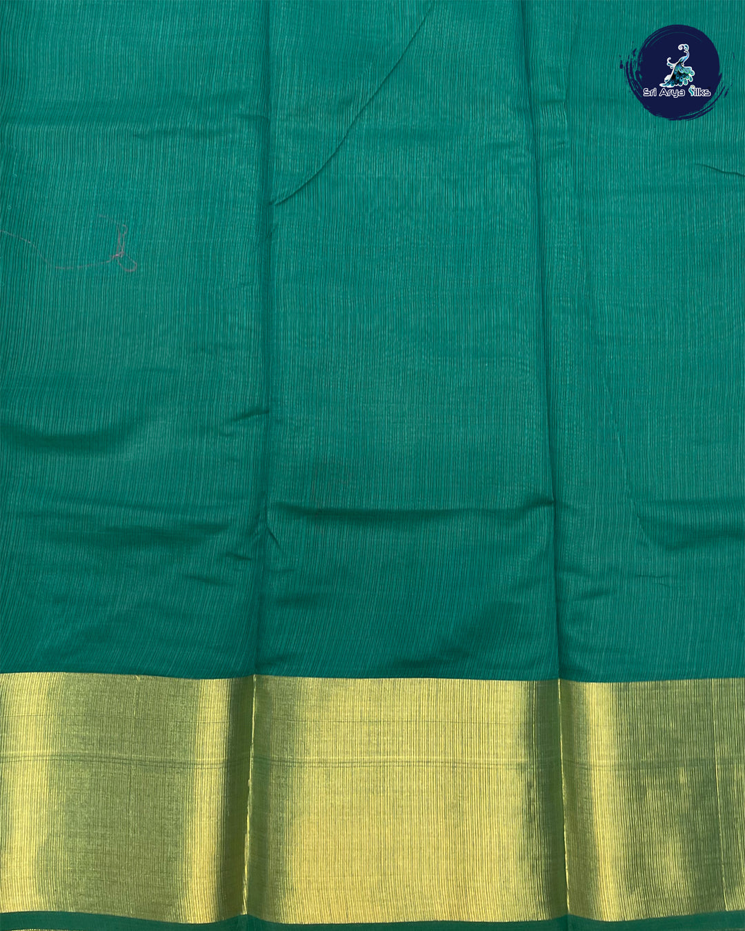 Green Single tone Kota Chanderi Saree