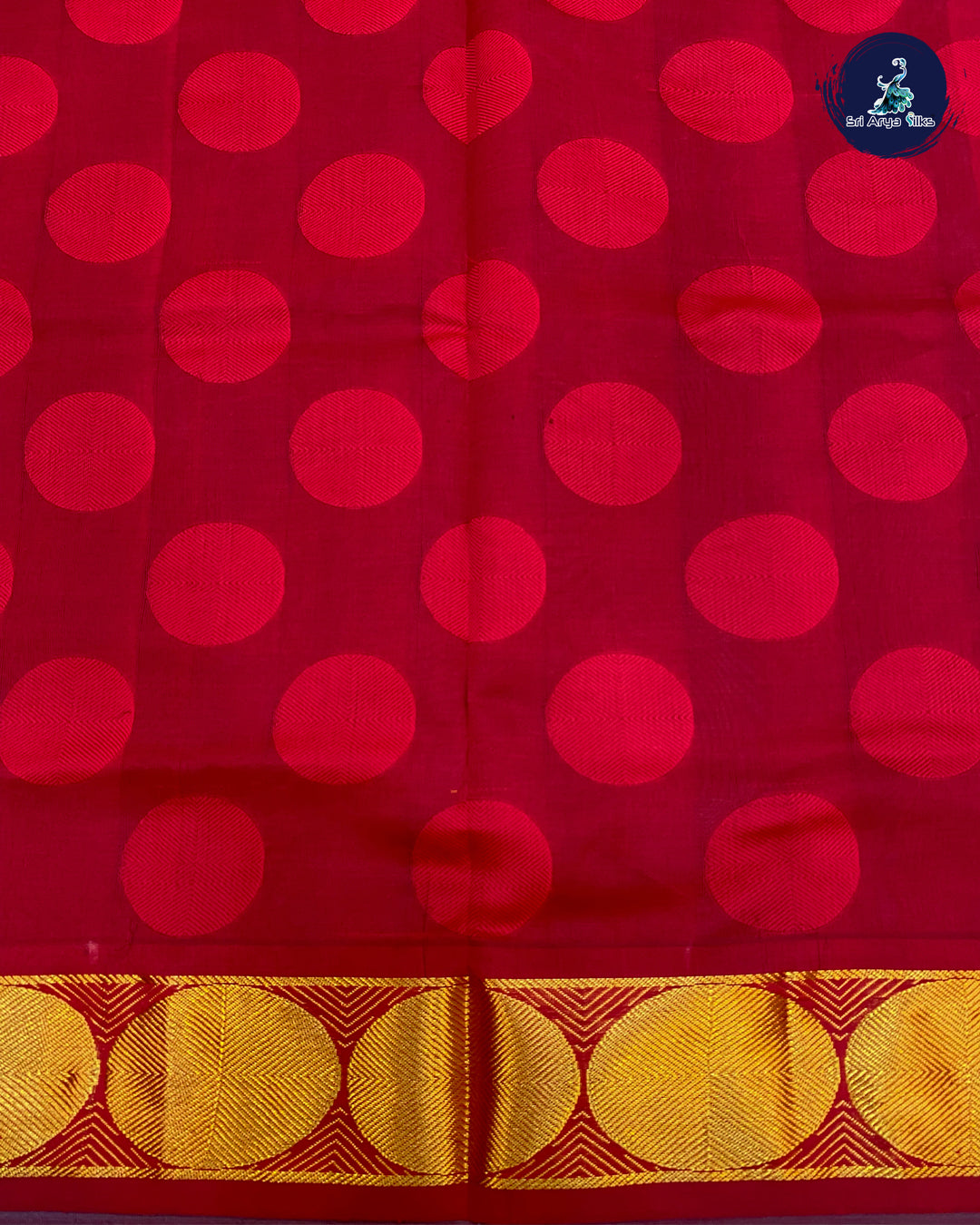 Grey and Maroon Semi Silk Cotton Saree