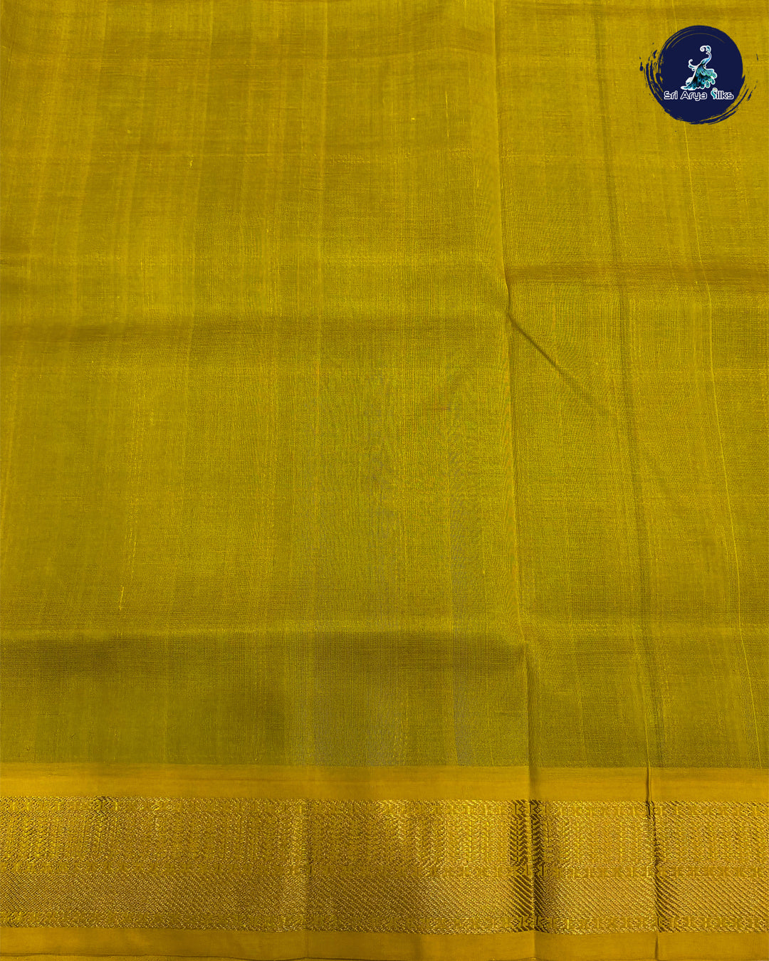 Bottle Green and Green Handloom Silk Cotton Saree