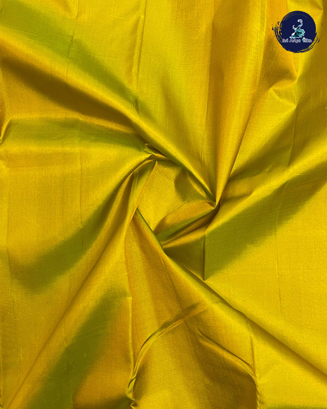 Mehandi Green and Orange Pure Kanchipuram Silk Saree