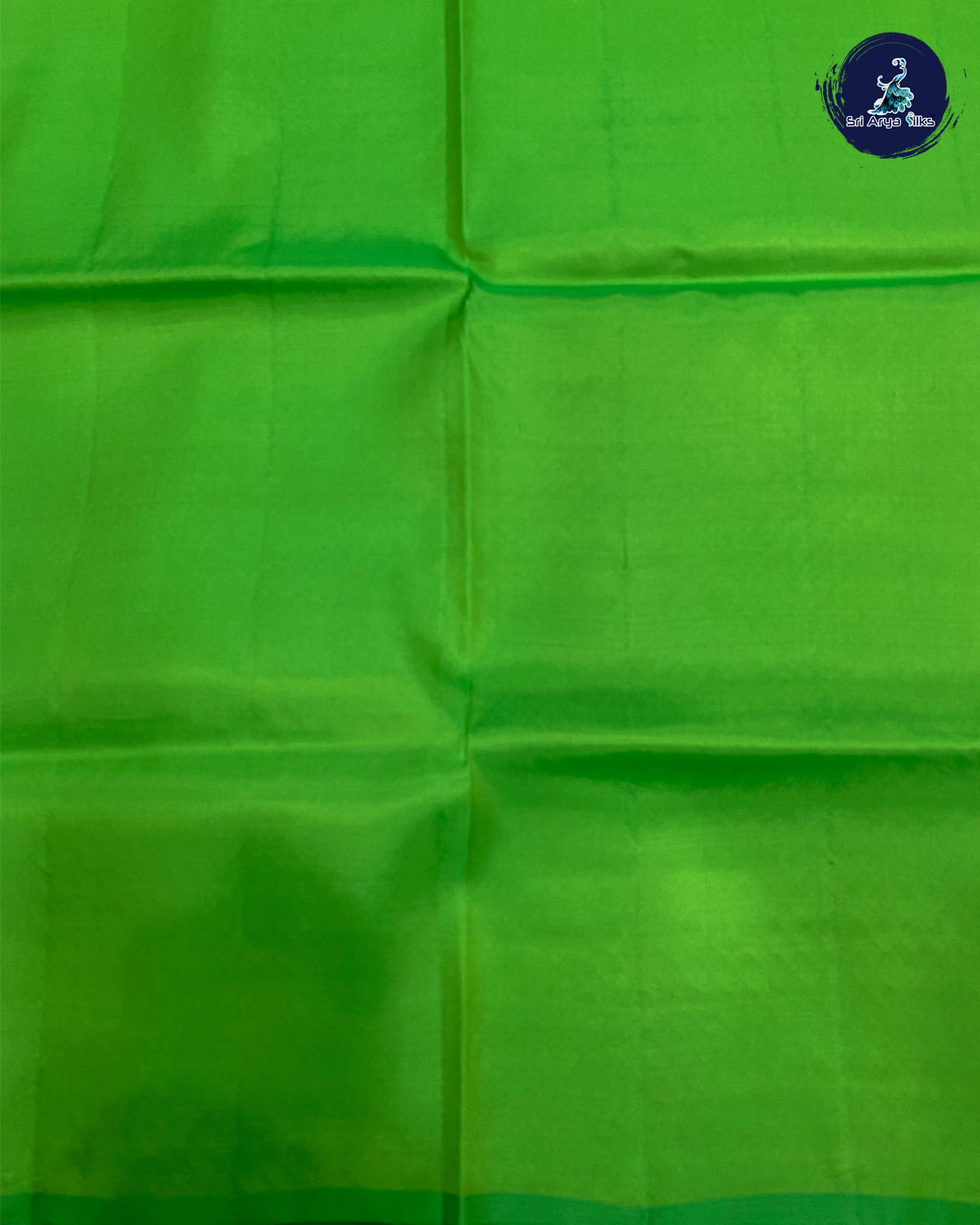 Ice Blue and Green Kanchipuram Half Pure Silk Saree