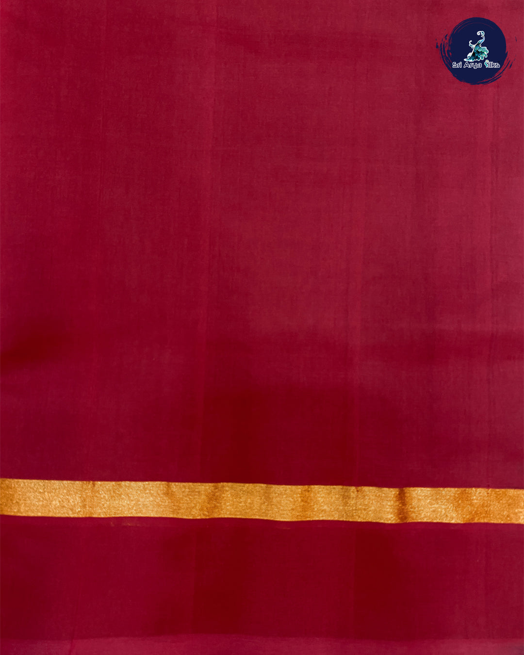 Dark Green and Maroon Semi Silk Cotton Saree