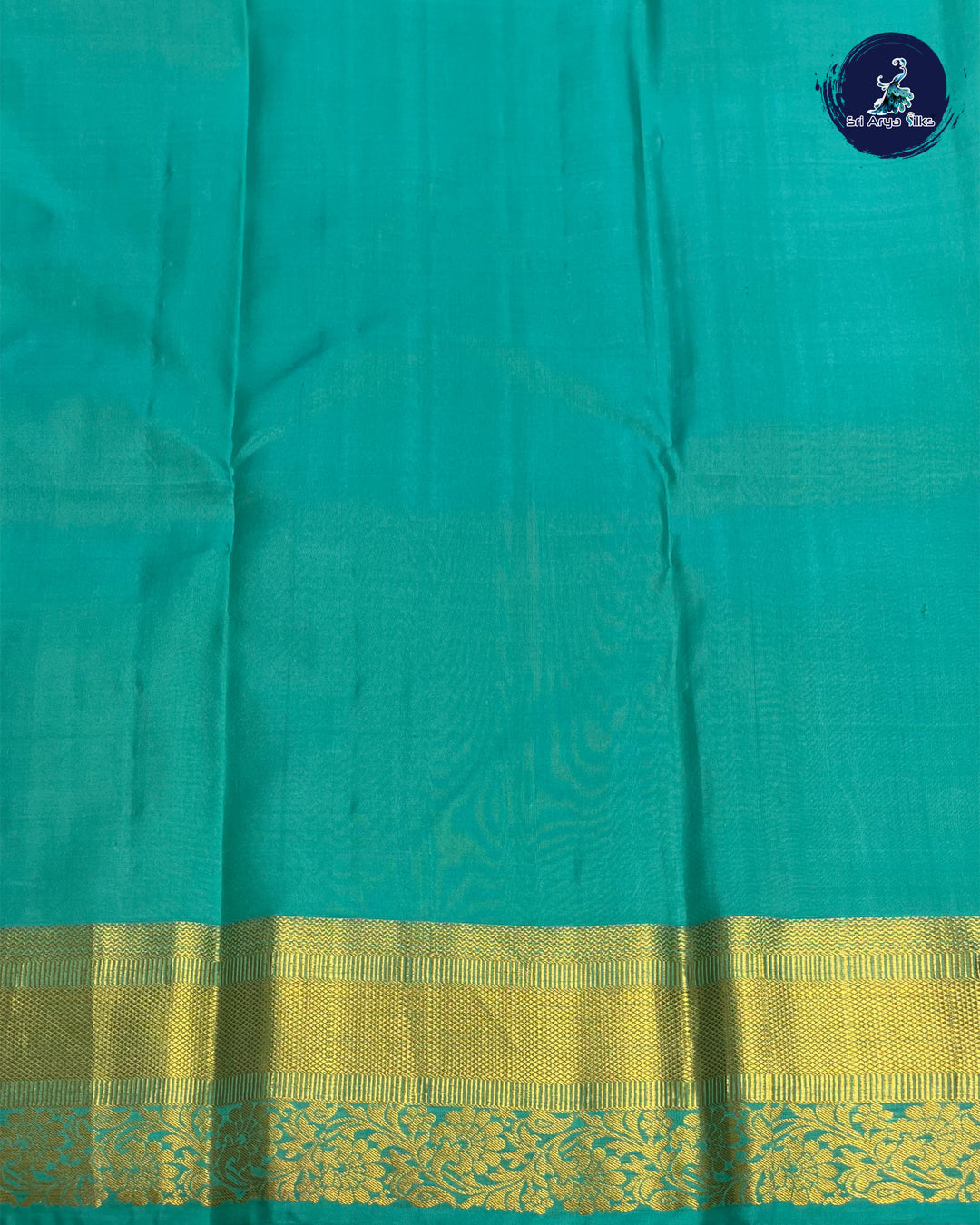 Purple and Teal Blue Pure Kanchipuram Silk Saree