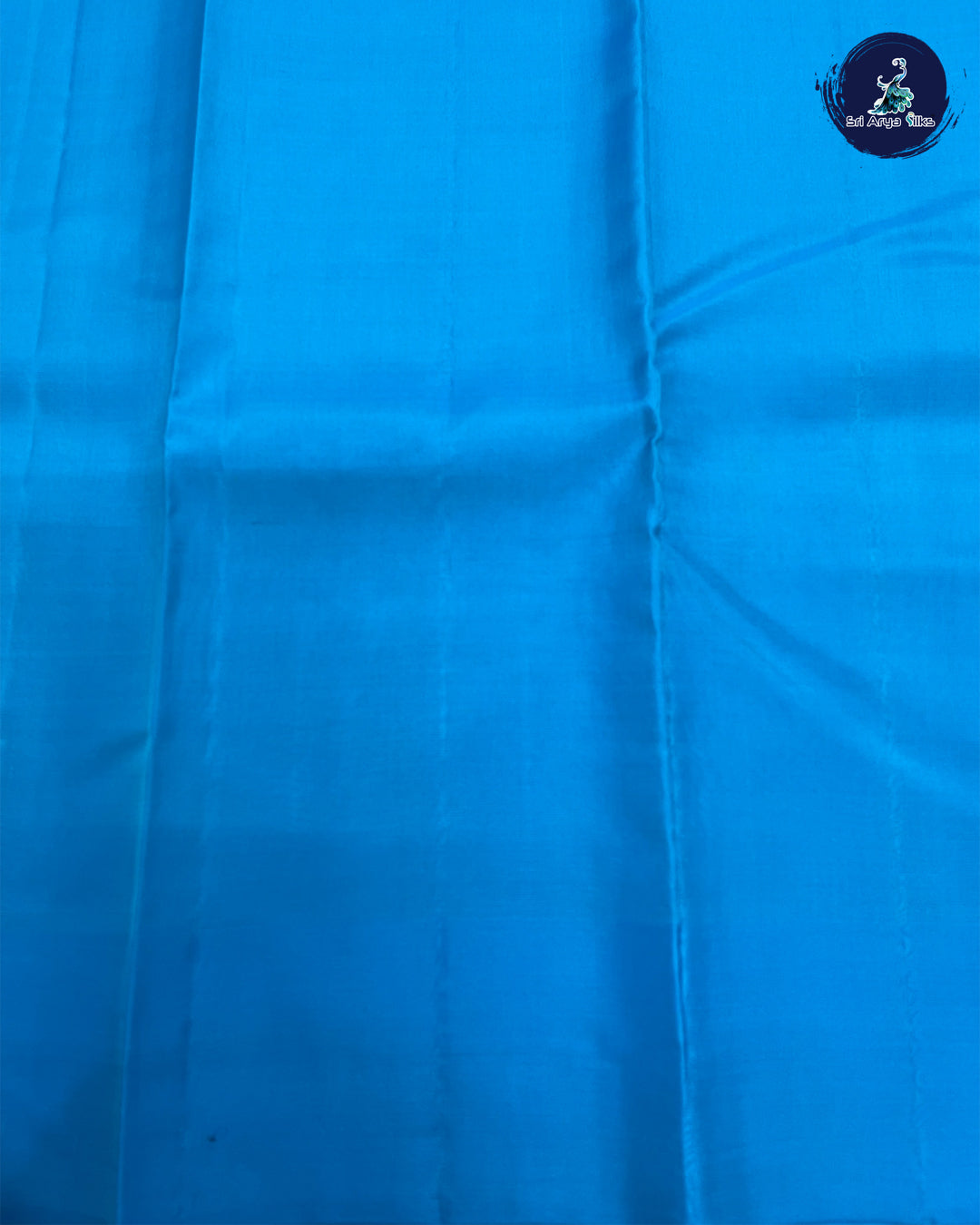 Green and Copper Sulphate Blue Pure Kanchipuram Silk Saree