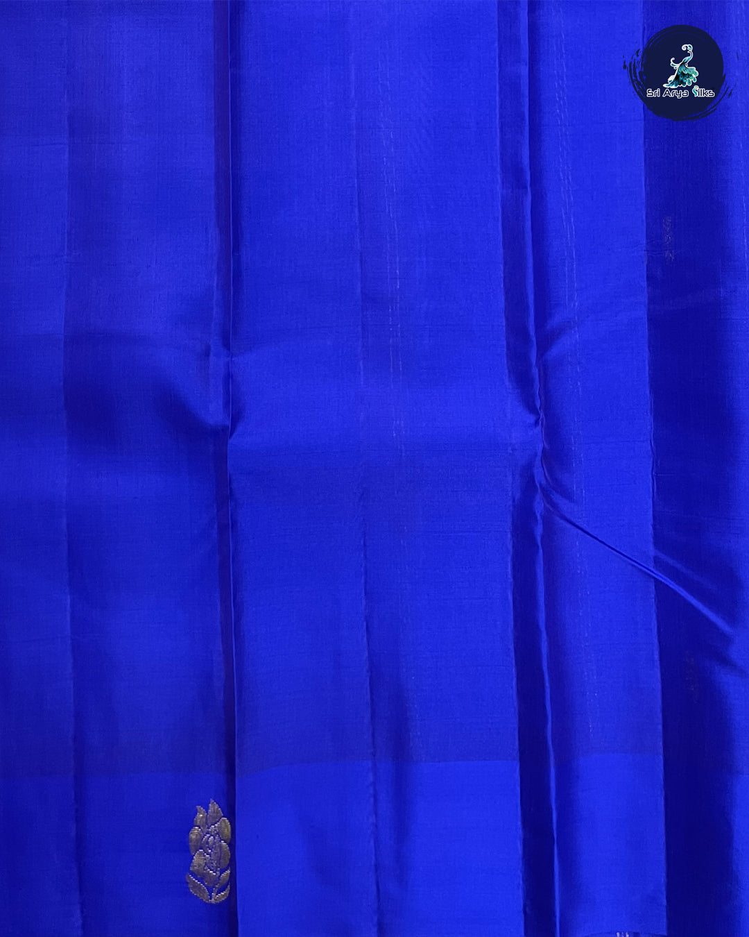 Bright Yellow and Blue Pure Kanchipuram Silk Saree