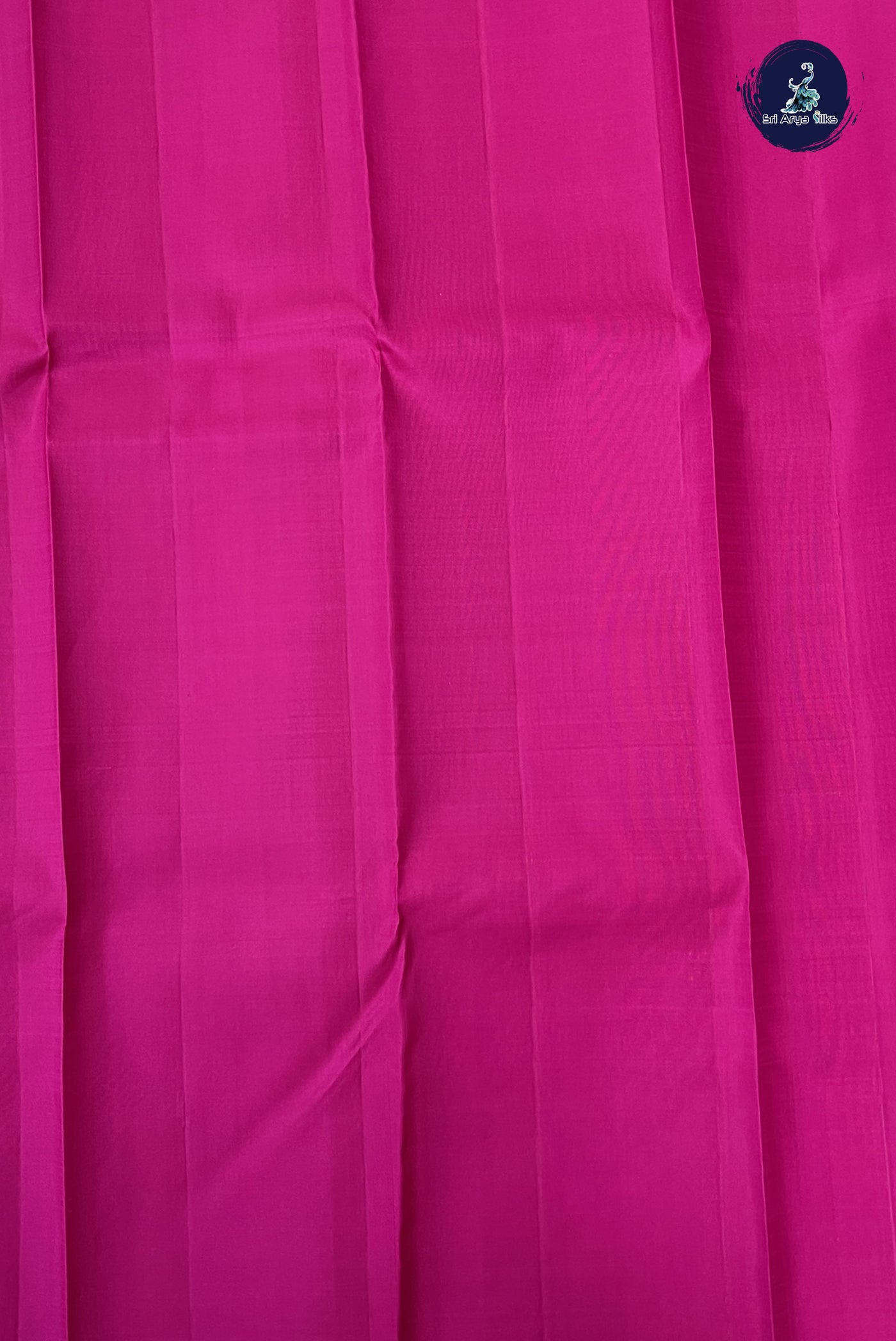 Pinkish Orange Single Side Border Saree With Zari Buttas Pattern