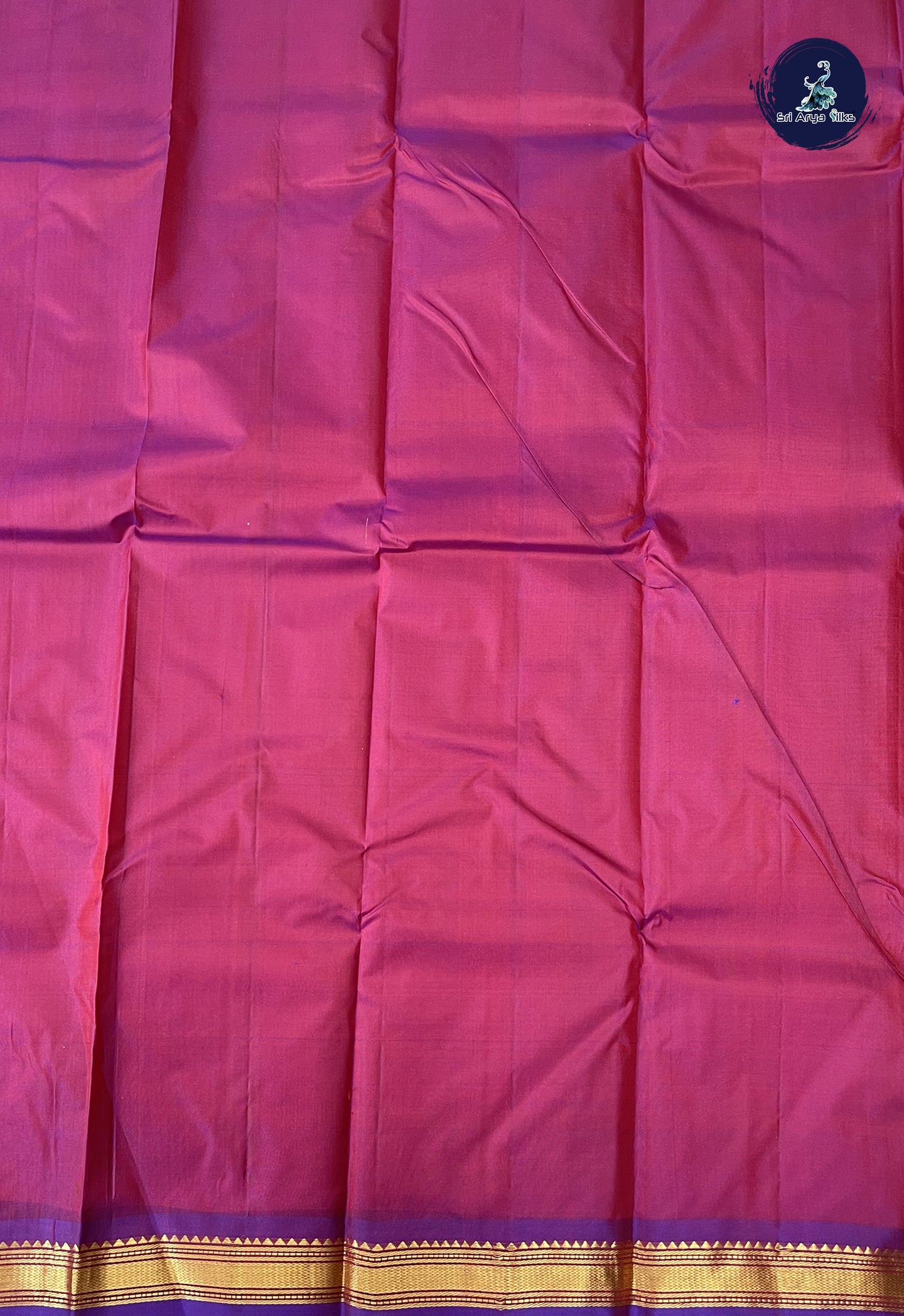 Lite Mustard Orange Traditional Silk Saree With Plain Pattern