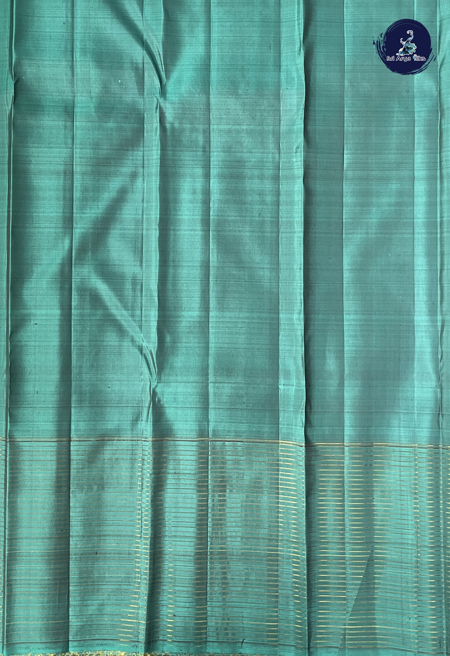 Dual Tone Brown Traditional Silk Saree With Zari Buttas Pattern