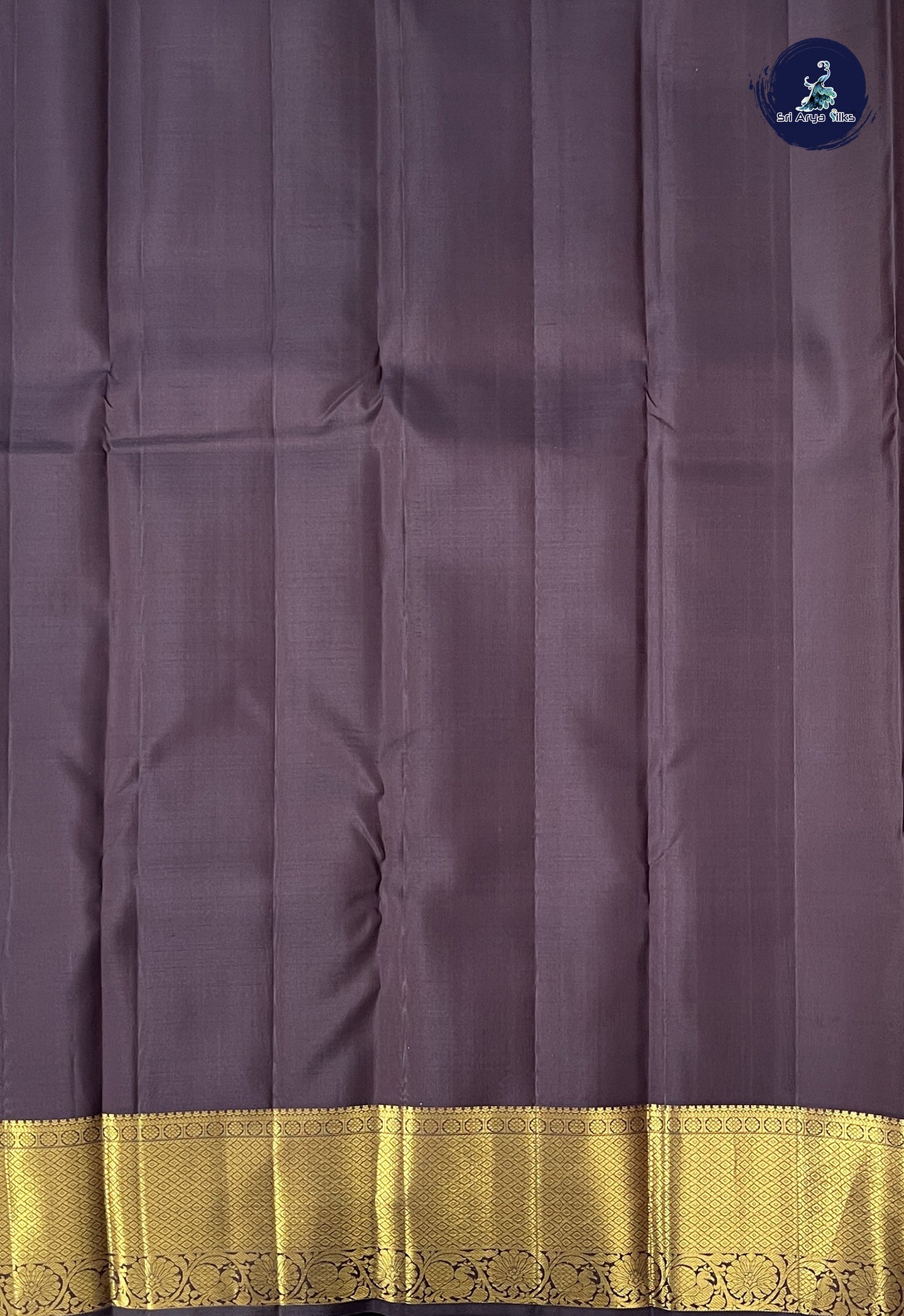 Dark Green Bridal Silk Saree With Stripes Pattern