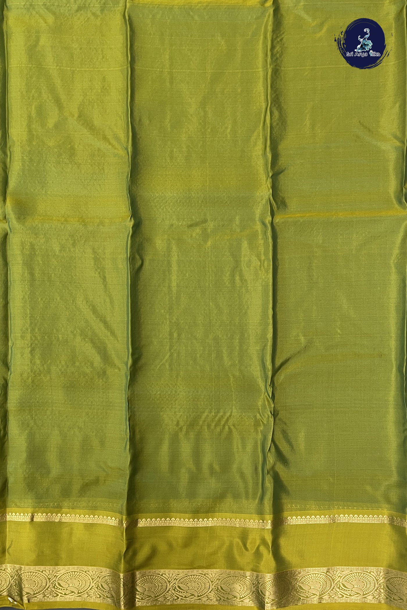 Dark Green Half Pure Silk Saree With Zari Buttas Pattern