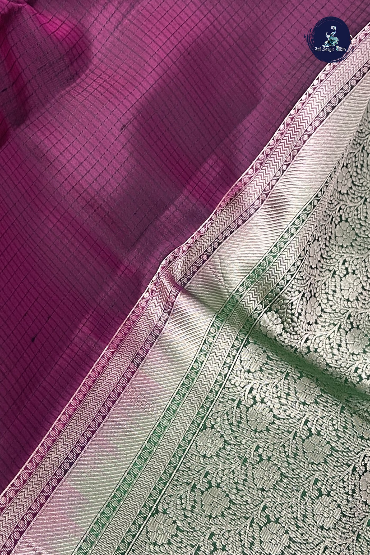 BeetRoot Shade Half Pure Silk Saree With Embossed Pattern
