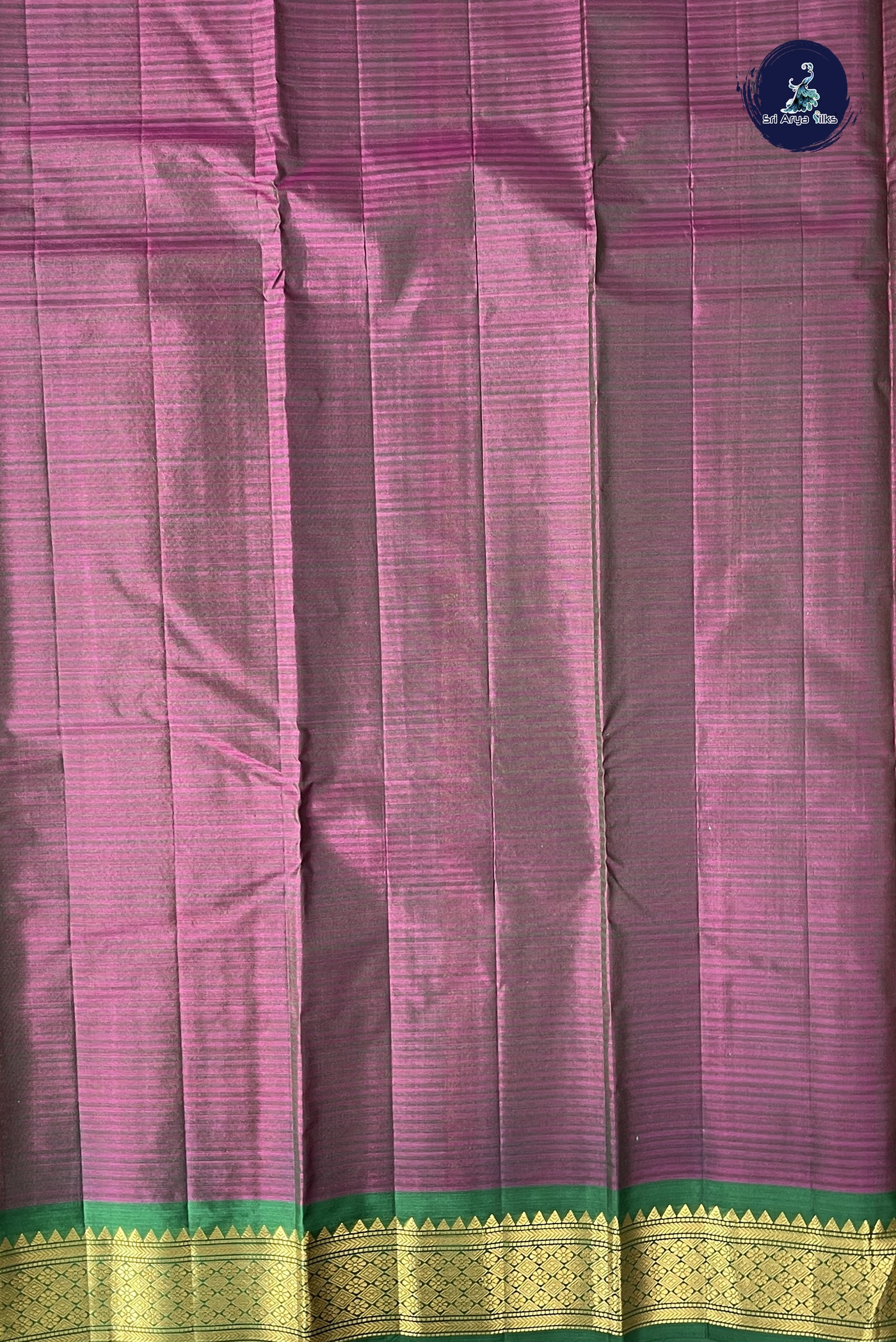 Dark Pink Light Weight Silk Saree With Zari Buttas Pattern