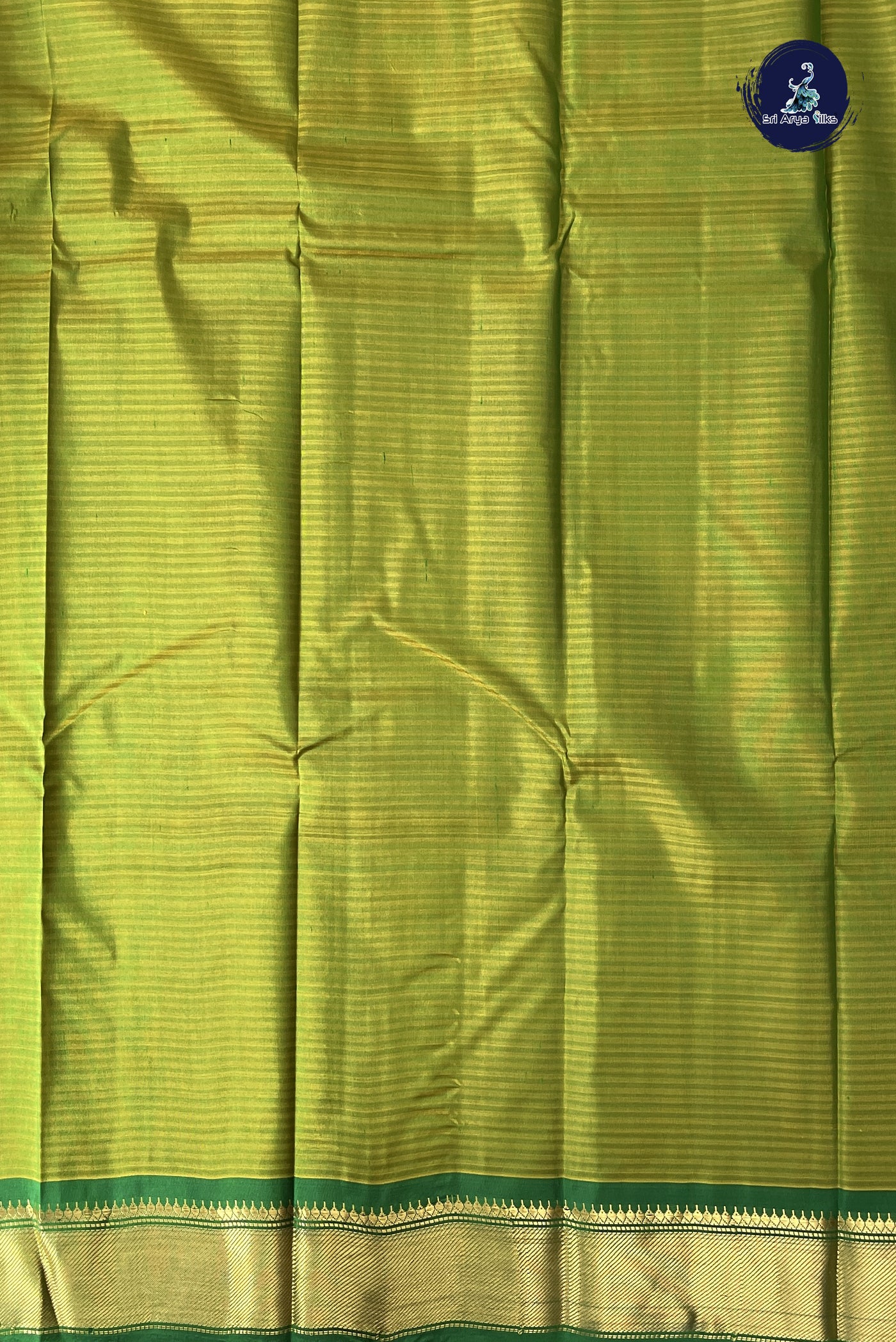 Yellow Light Weight Silk Saree With Doria Lines Pattern