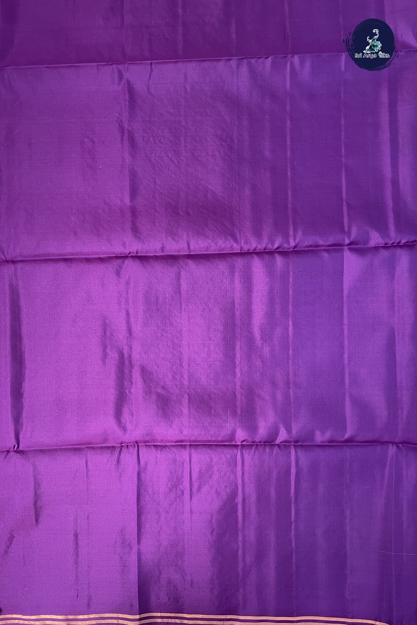 Copper Sulphate Blue Half Pure Silk Saree With Zari Buttas Pattern