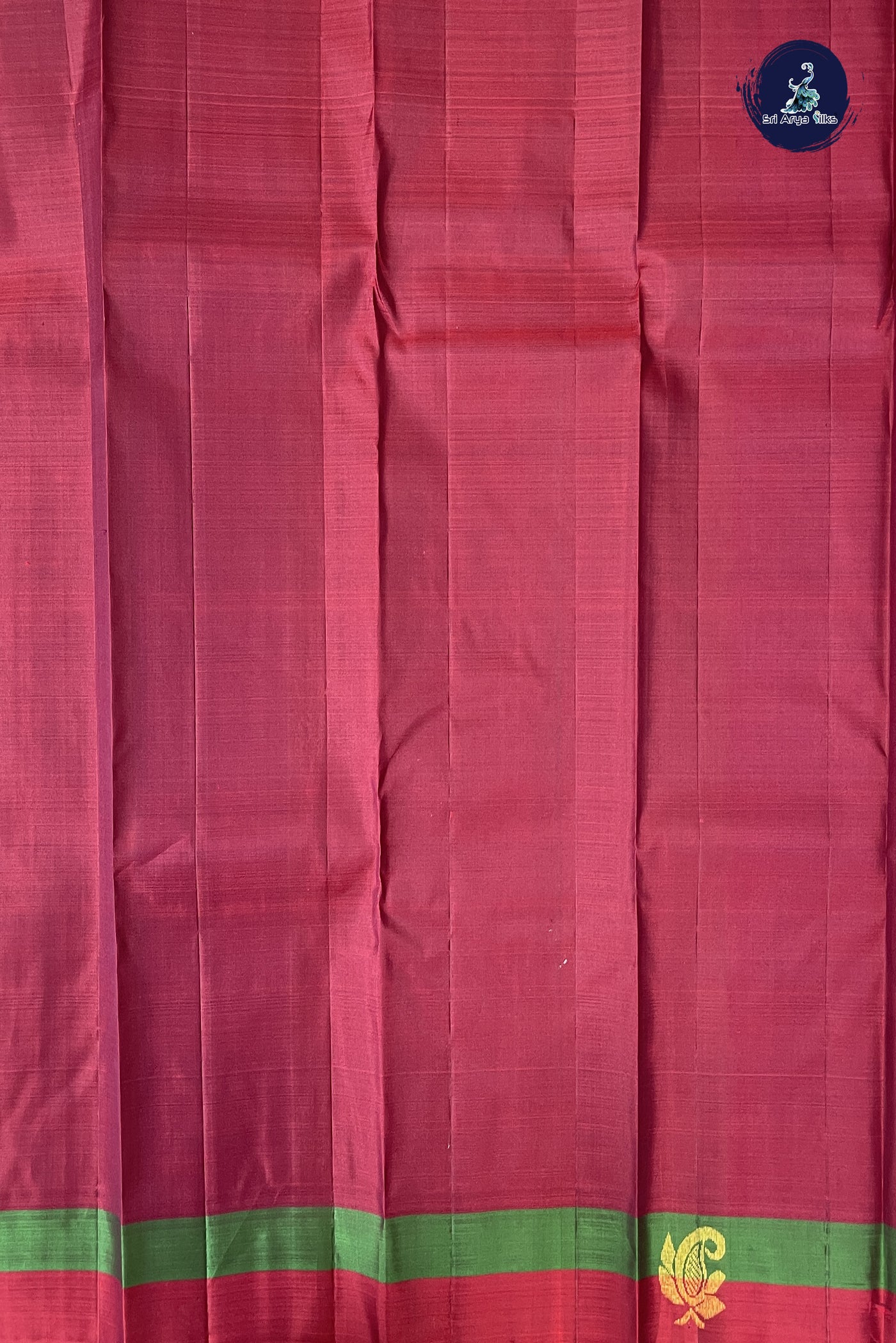 Snuf Light Weight Silk Saree With Zari Buttas Pattern