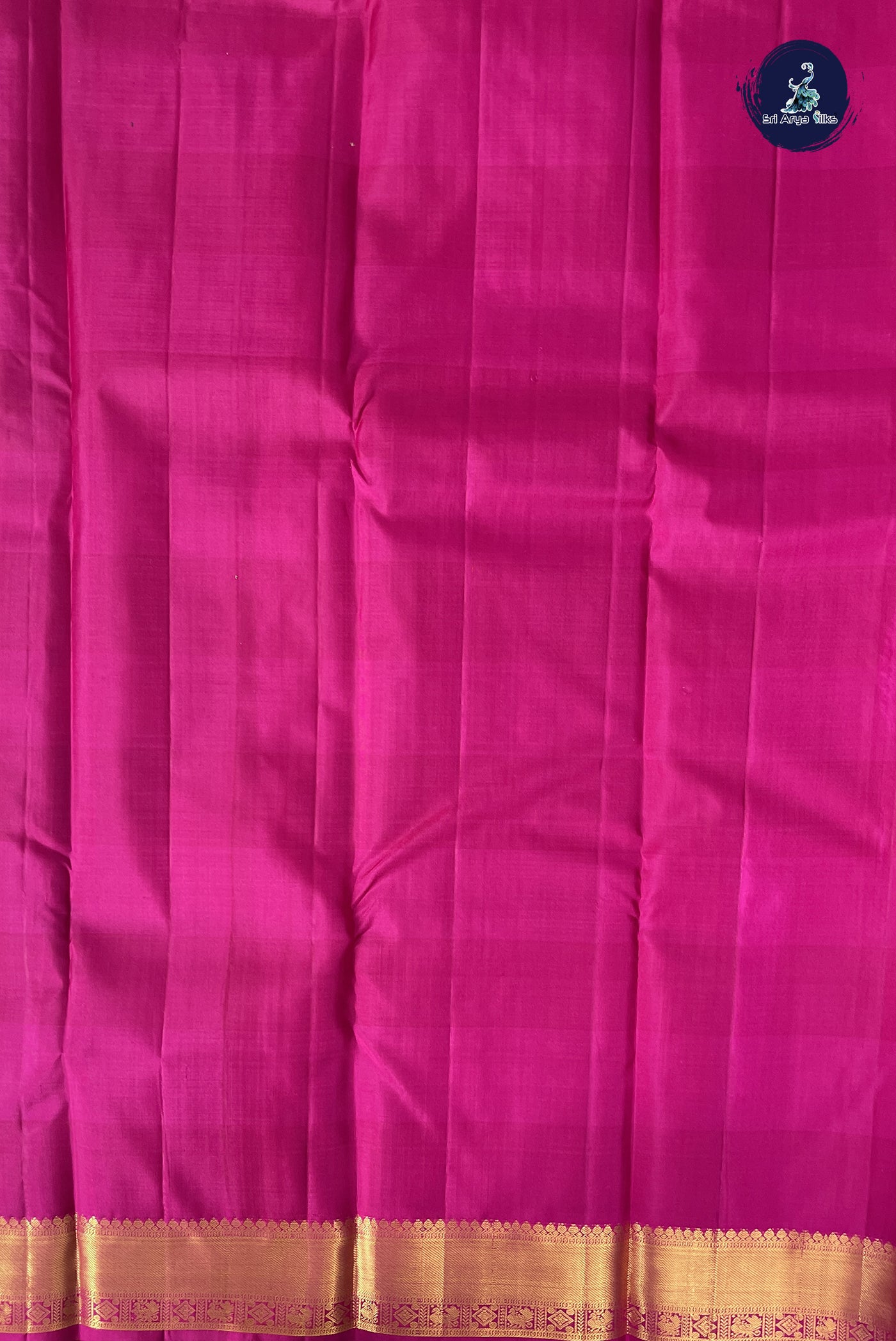 Multi Colour Checked Silk Saree With Paalum Pazham Kattam Pattern