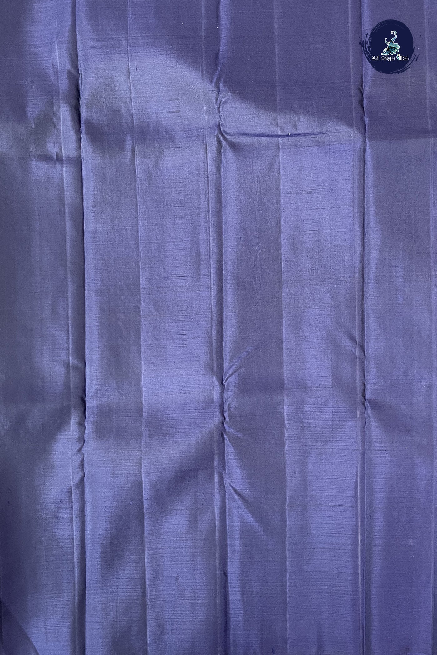Grey Half and Half Checked Silk Saree With Half And Half Pattern