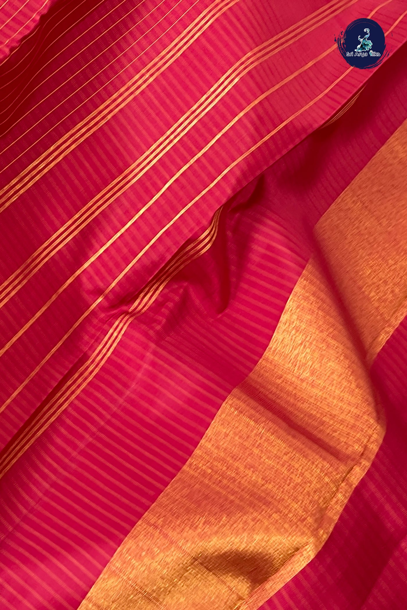 Maroon Checked Saree With Zari Checked Pattern