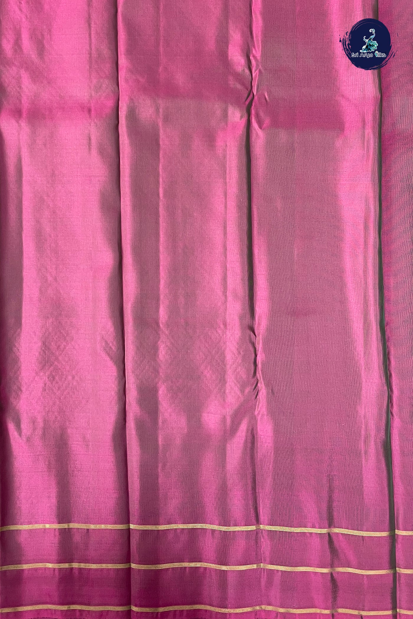 Bottle Green Half Pure Silk Saree With Zari Buttas Pattern
