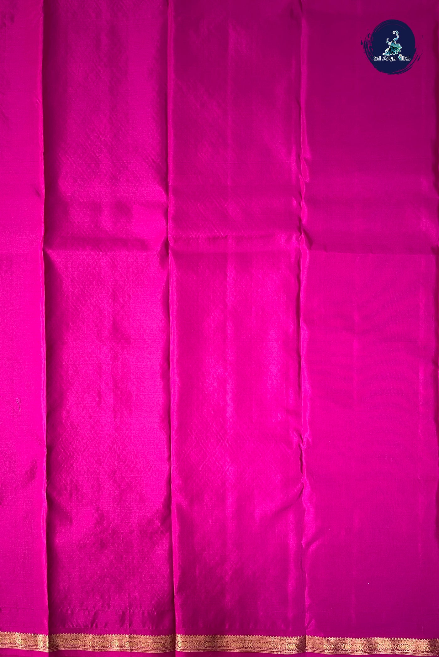 Dual Tone Purple Half Pure Silk Saree With Zari Buttas Pattern