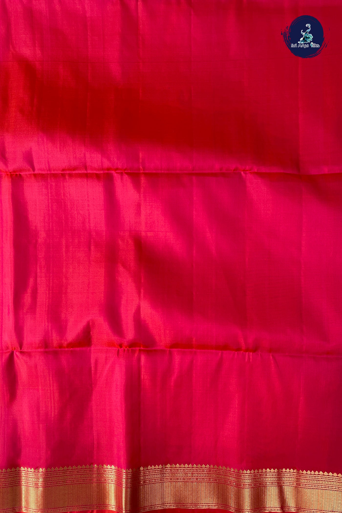 Dual Tone Blue Soft Silk Saree With Zari Buttas Pattern