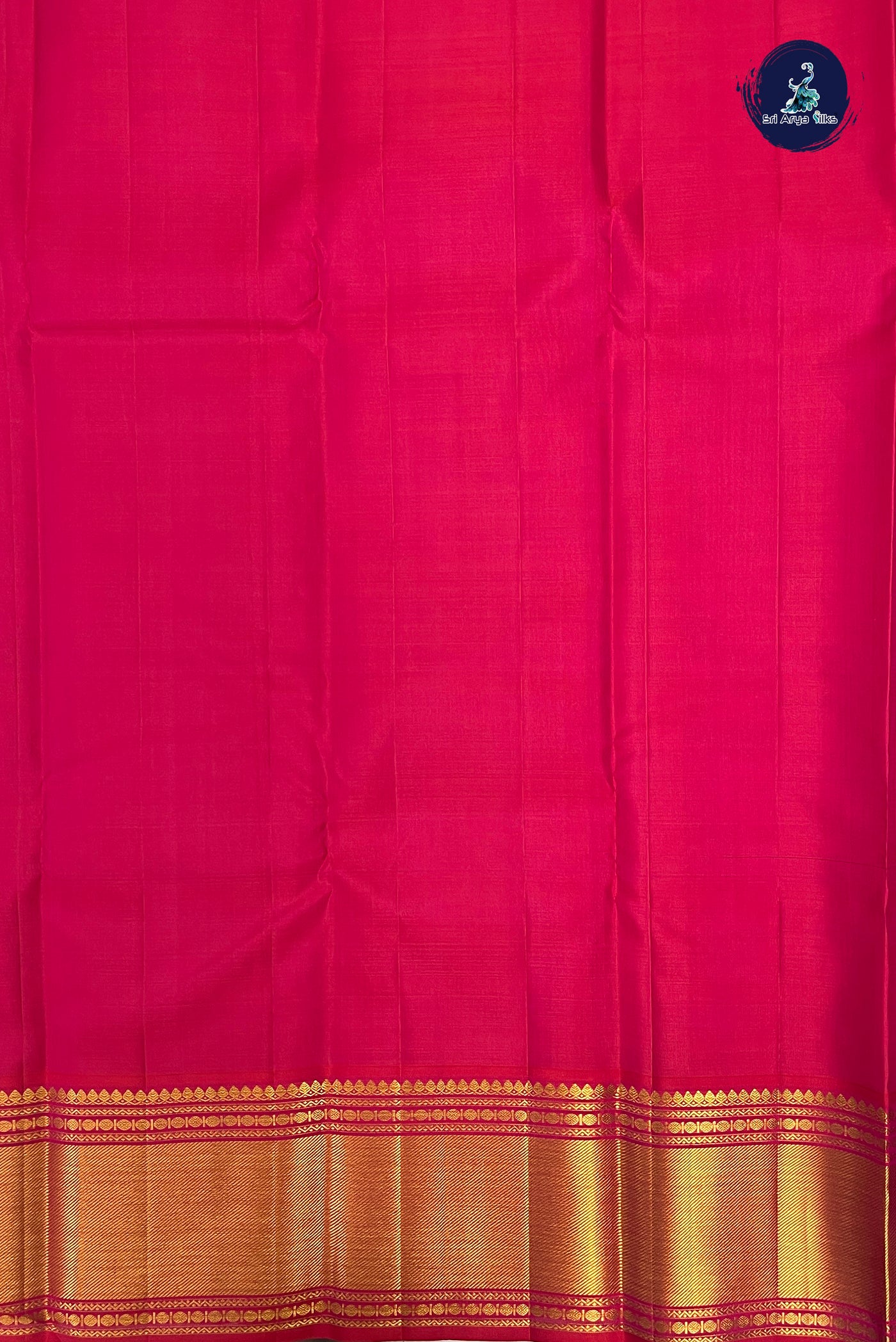 Yellow Korvai Contrast Silk Saree With Zari Buttas Pattern