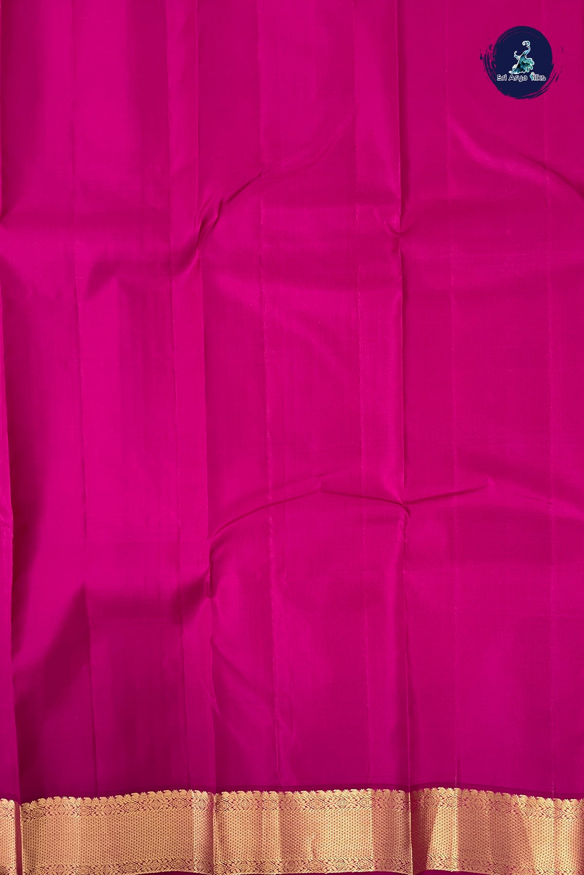Orangish Pink Checked Silk Saree With Zari Checked Pattern