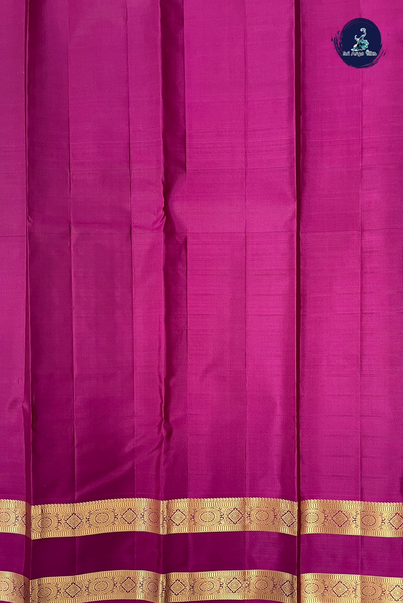 Mehendi Green Rettaippade Border Silk Saree With Veldhari Stripes Pattern