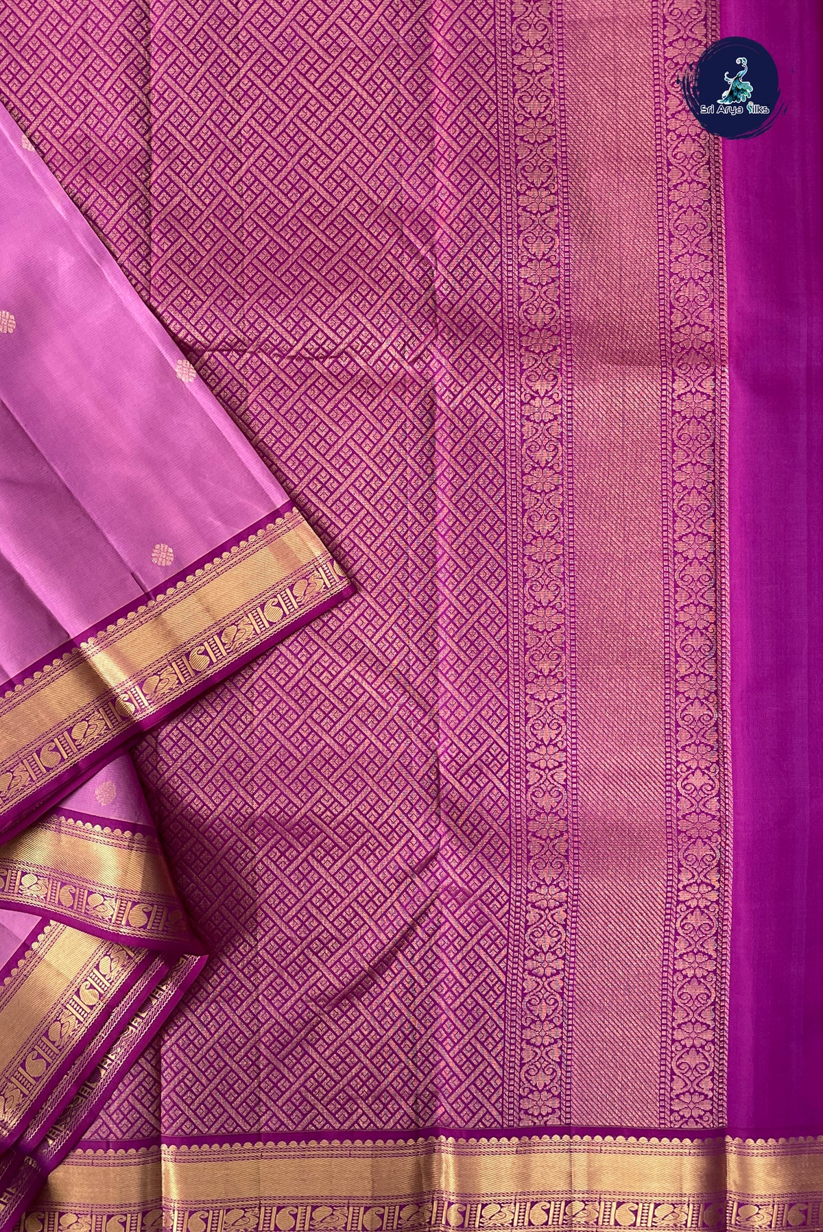 Pink Traditional Silk Saree With Zari Buttas Pattern