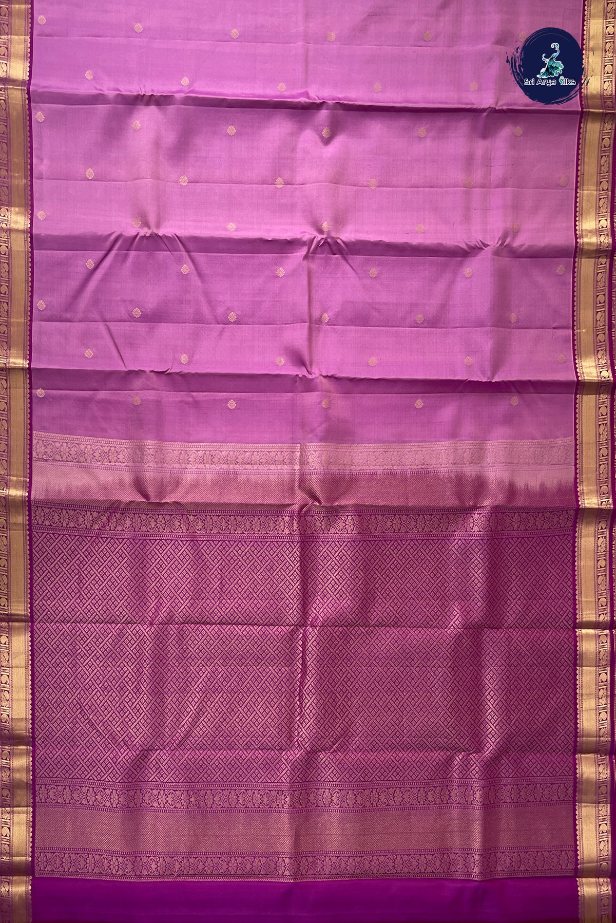 Pink Traditional Silk Saree With Zari Buttas Pattern