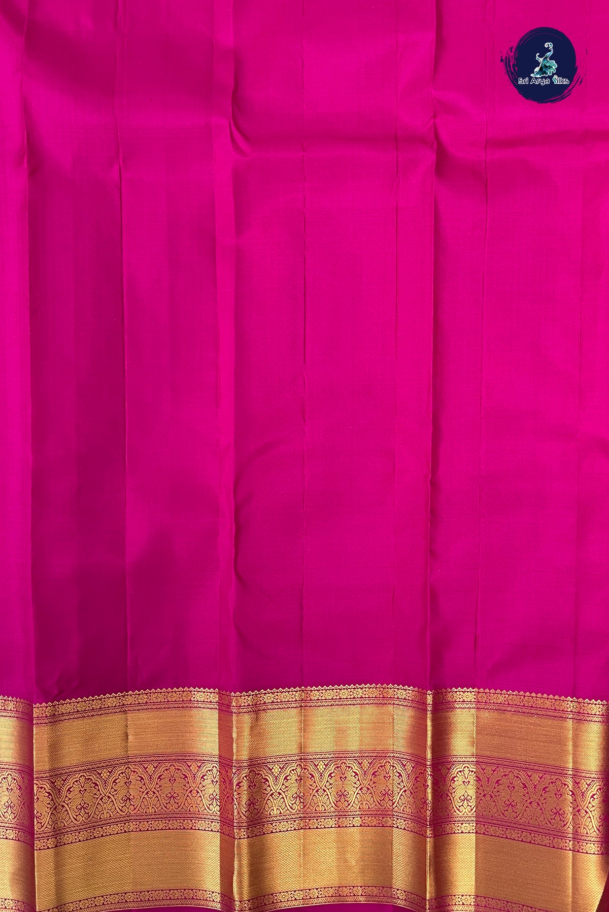 Orangish Pink Traditional Silk Saree With Zari Buttas Pattern