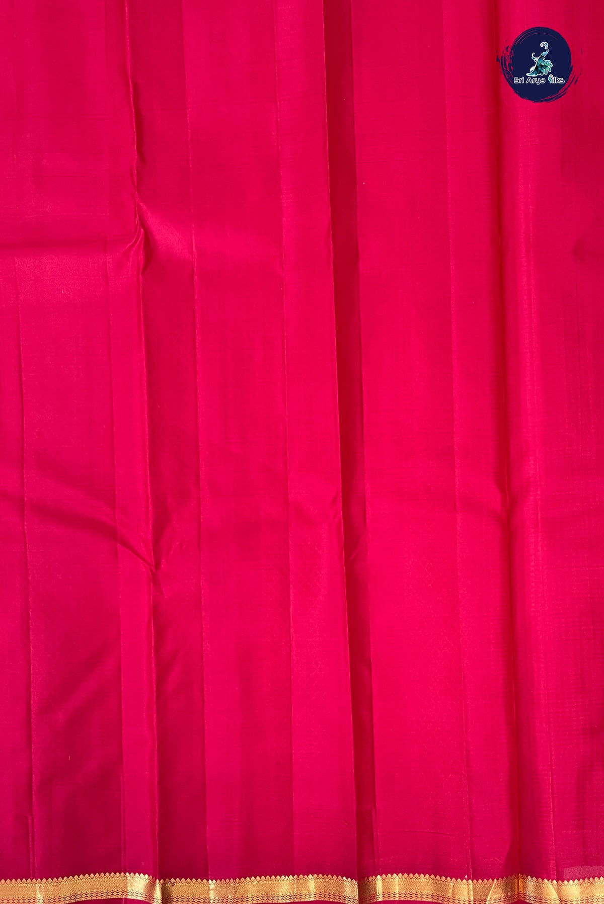 Pink Light Weight Silk Saree With Checked Pattern