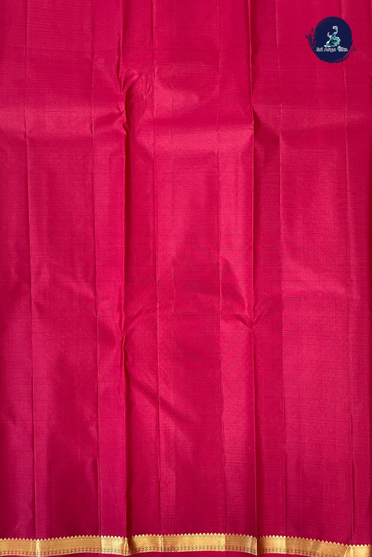 Reddish Pink Light Weight Silk Saree With Checked Pattern