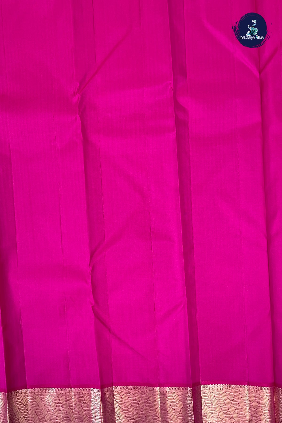 Ivory Bridal Silk Saree With 1000 Butta Pattern