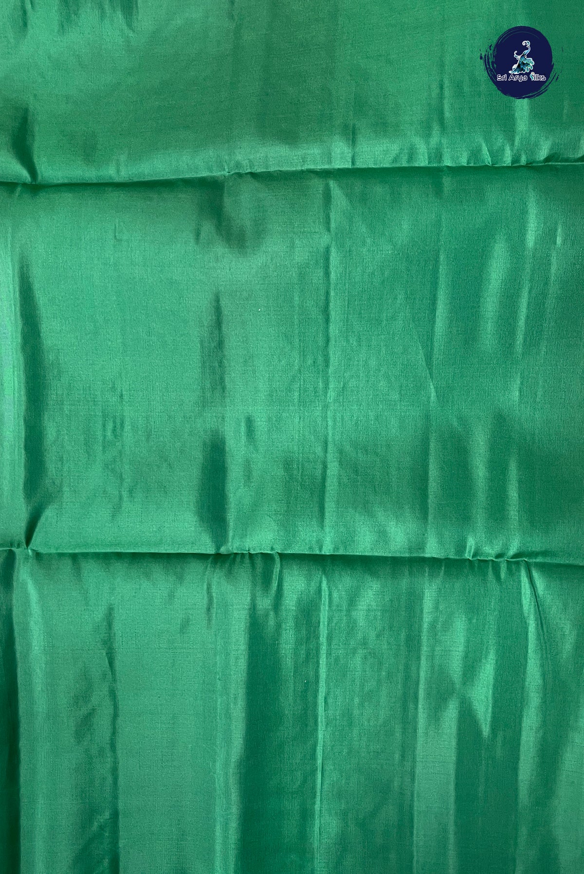 Red Half Pure Silk Saree With Stripes Pattern