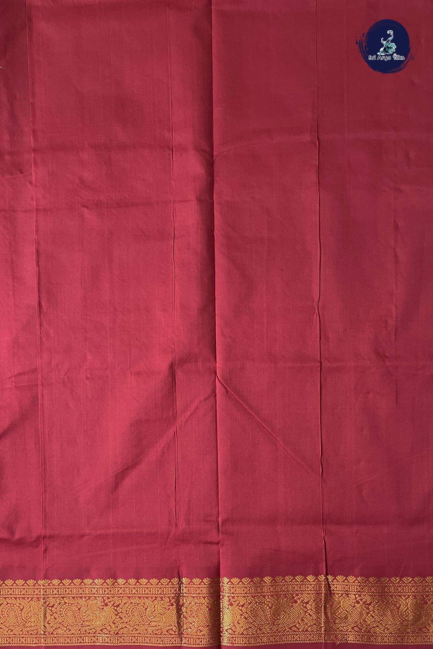 Bottle Green Simple Silk Cotton Saree With Zari Buttas Pattern