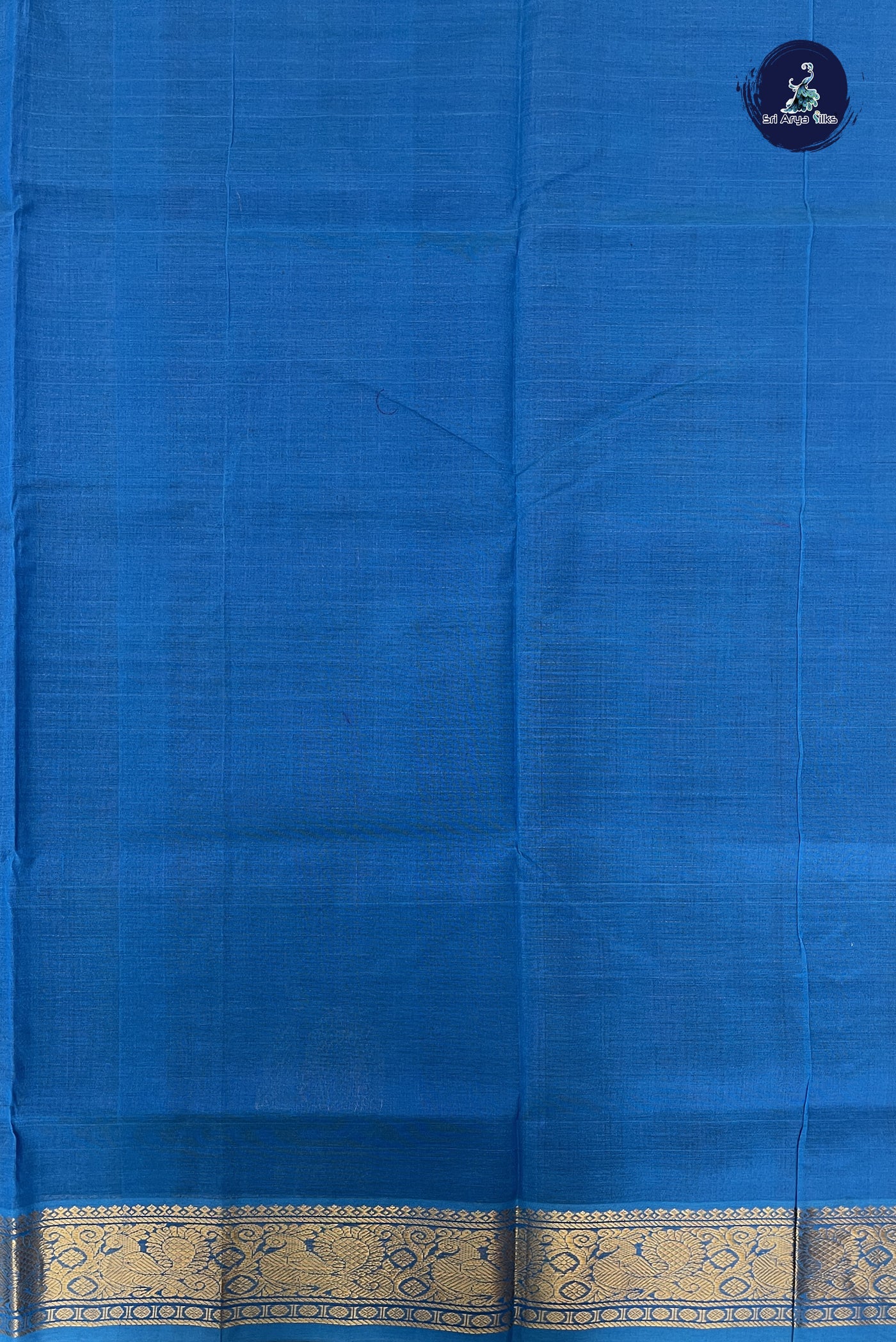 Dark Brinjal Bridal Silk Cotton Saree With Zari Checked Pattern