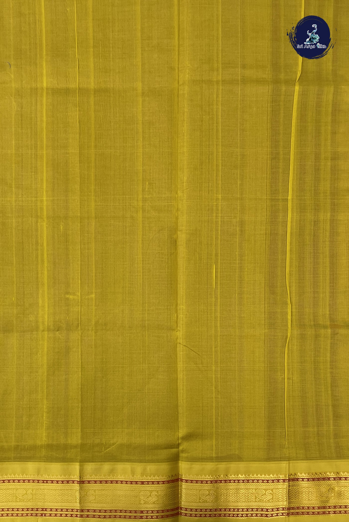Dual Tone Purple Korvai Silk Cotton Saree With Plain Pattern