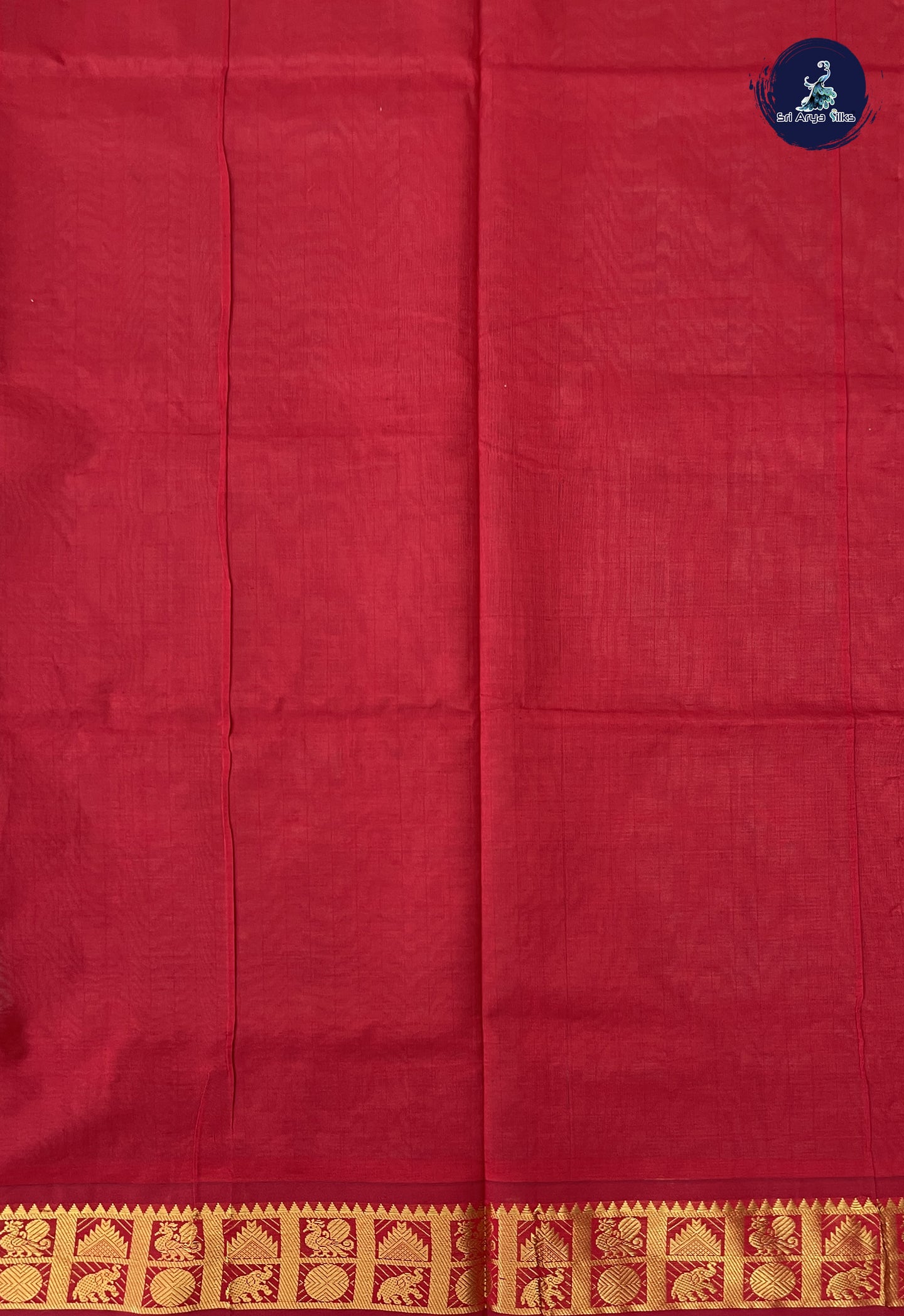 Dual Tone Grey Semi Silk Cotton Saree With Checked Pattern