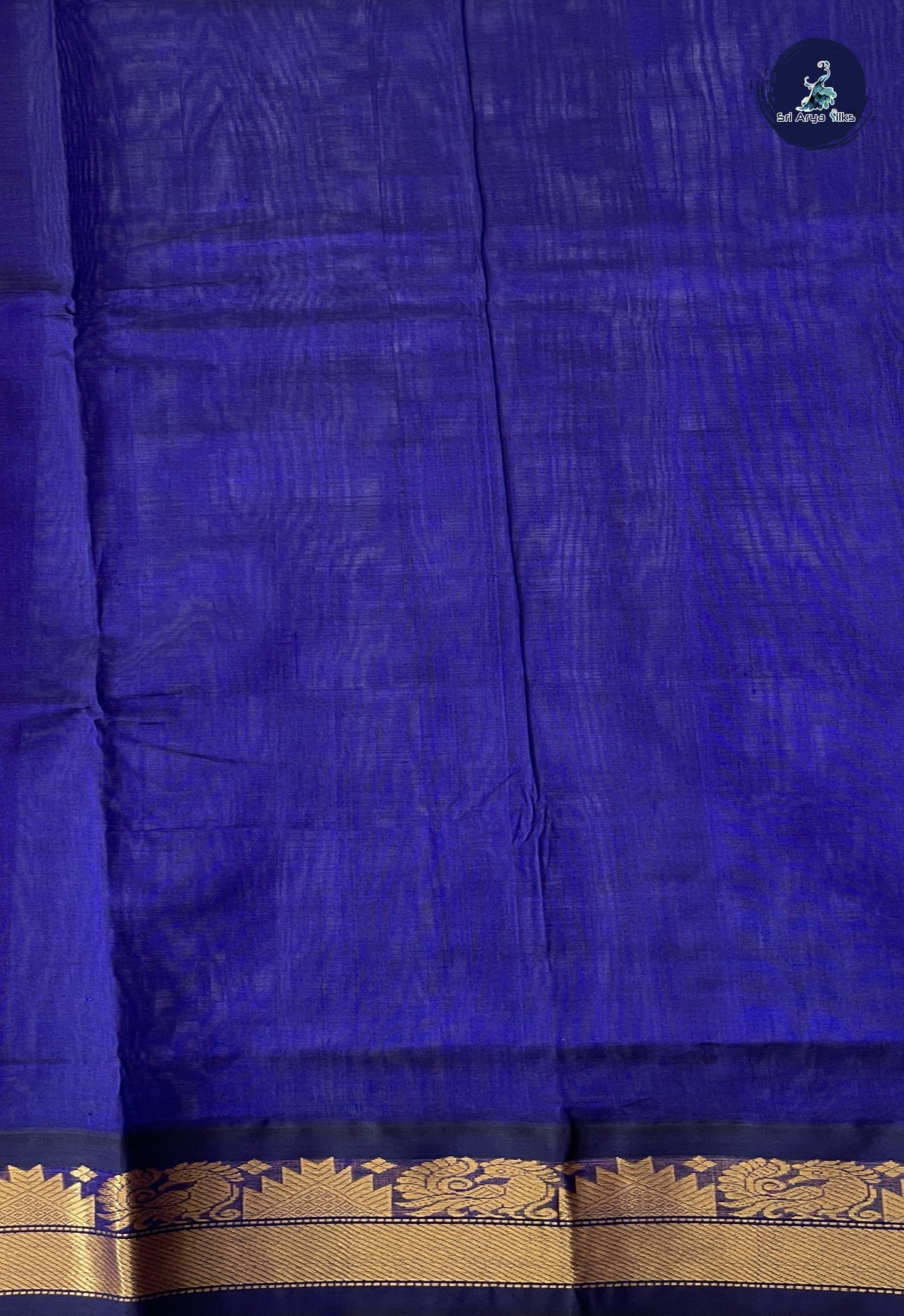 Rani Pink Korvai Silk Cotton Saree With Zari Checked Pattern