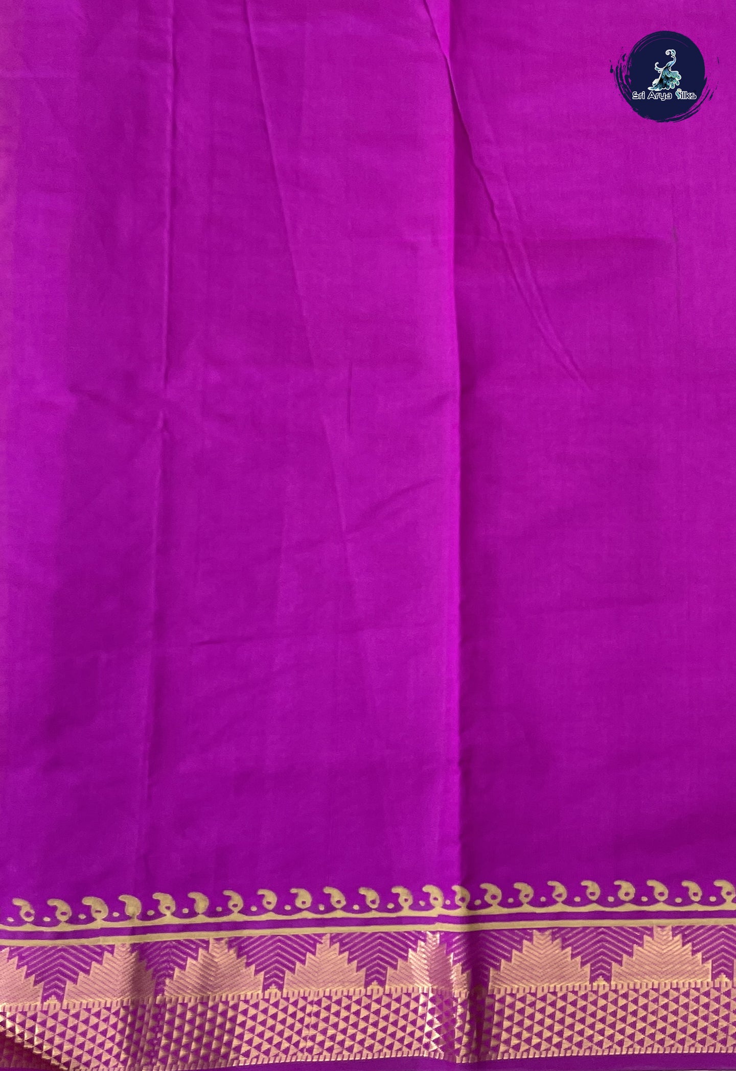 Golden Mustard Semi Silk Cotton Saree With Printed Pattern