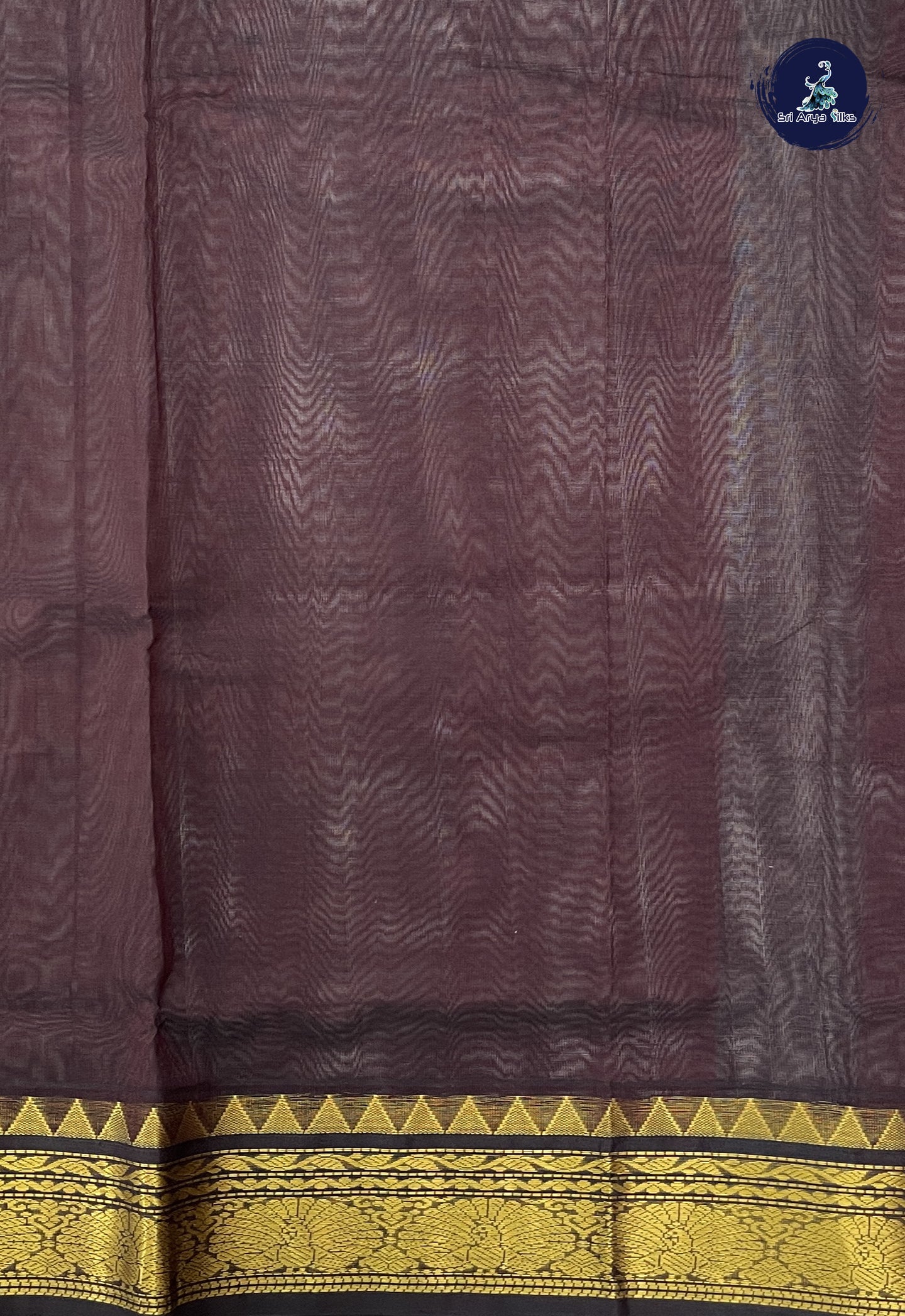 Bluish Green Checked Saree With Zari Checked Pattern