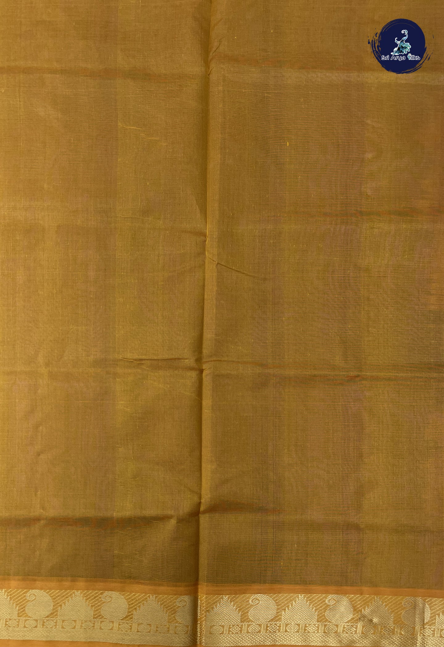 Purple Simple Silk Cotton Saree With Plain Pattern