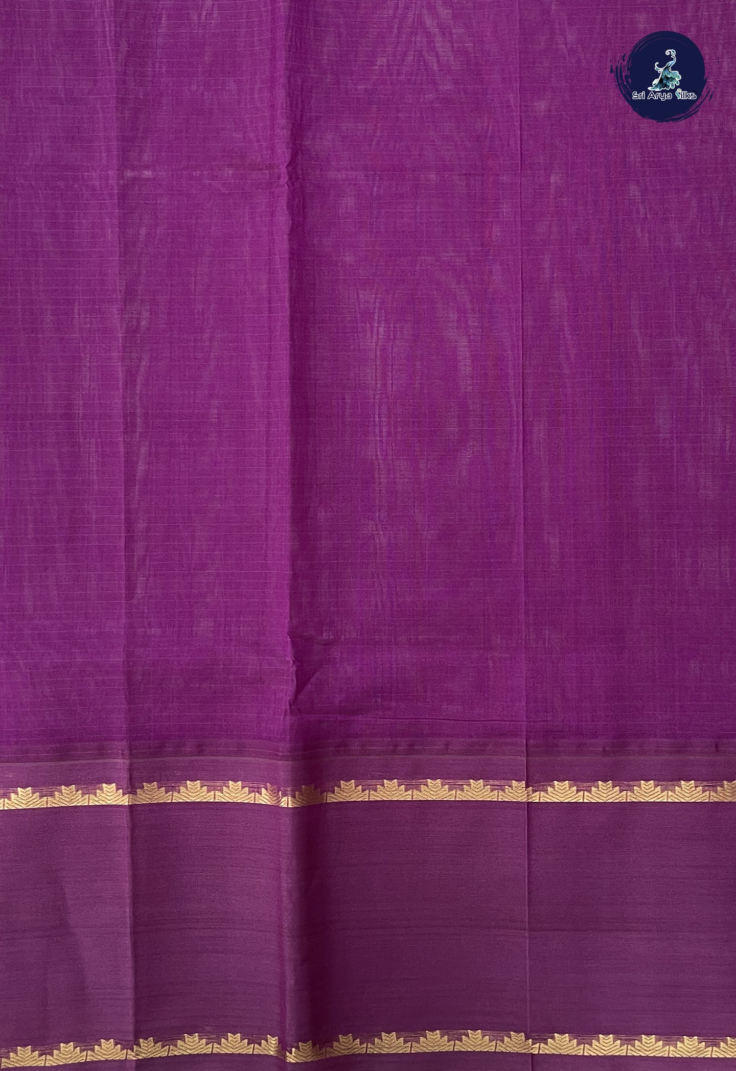 Light Pink Checked Saree With Checked Pattern