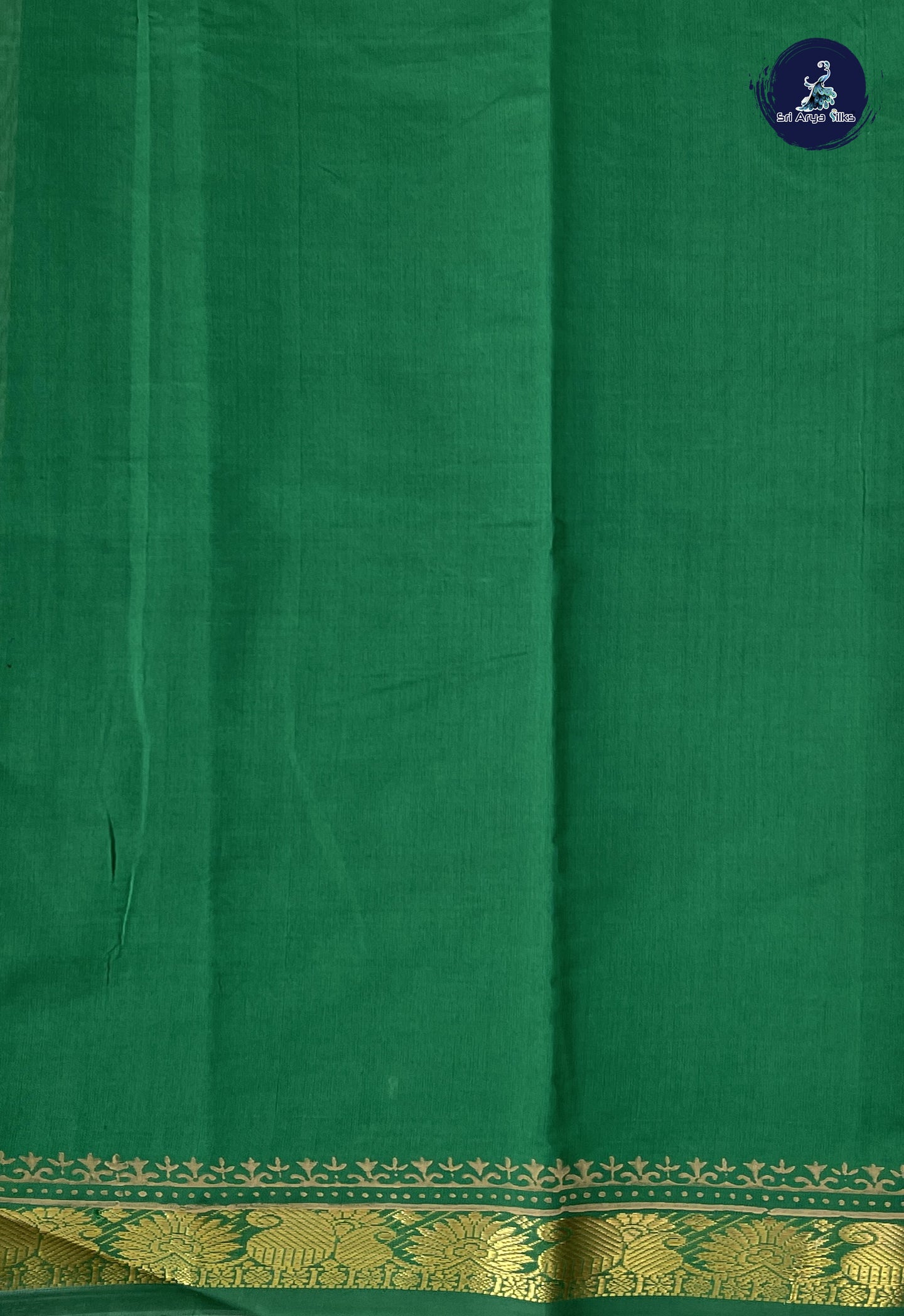 Baby Pink Semi Silk Cotton Saree With Printed Pattern