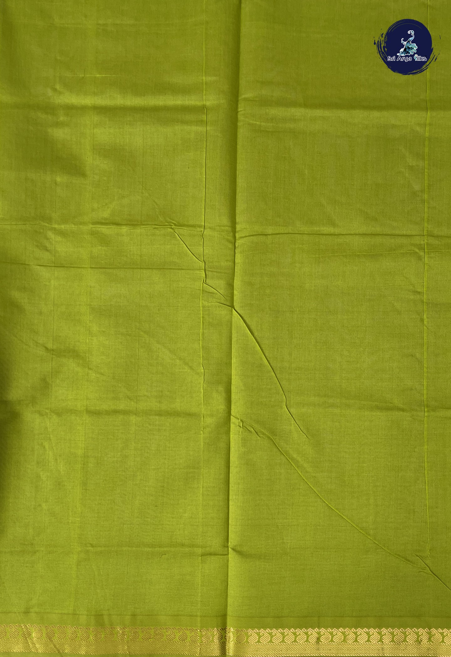 Lavender Kanchi Semi Silk Cotton Saree With Checked Pattern
