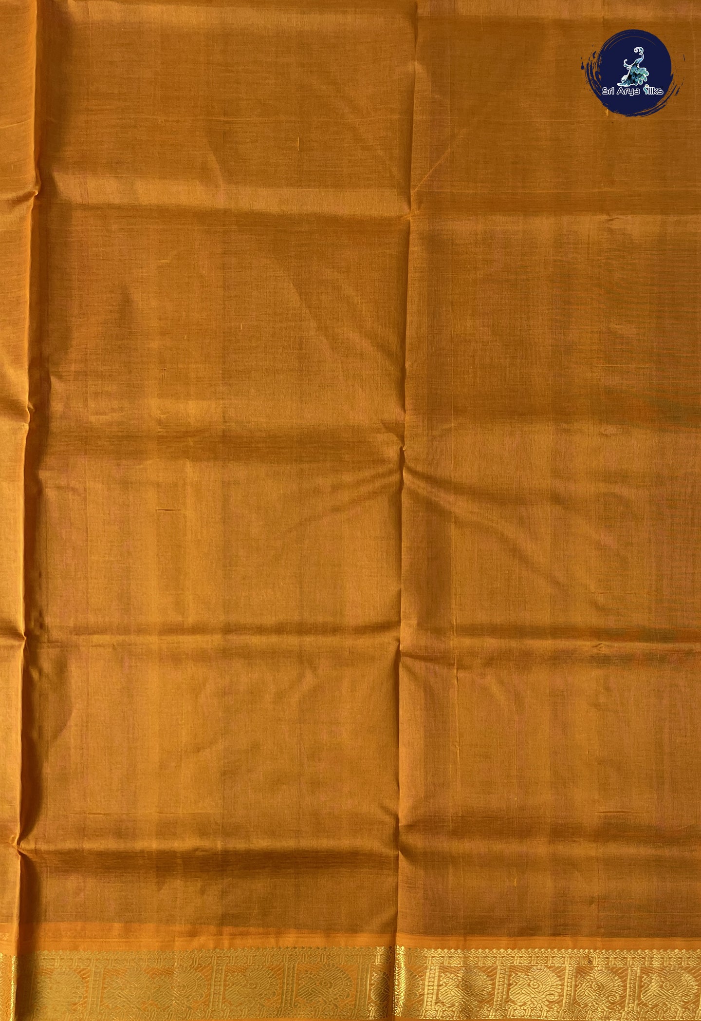 Dual Tone Purple Simple Silk Cotton Saree With Plain Pattern