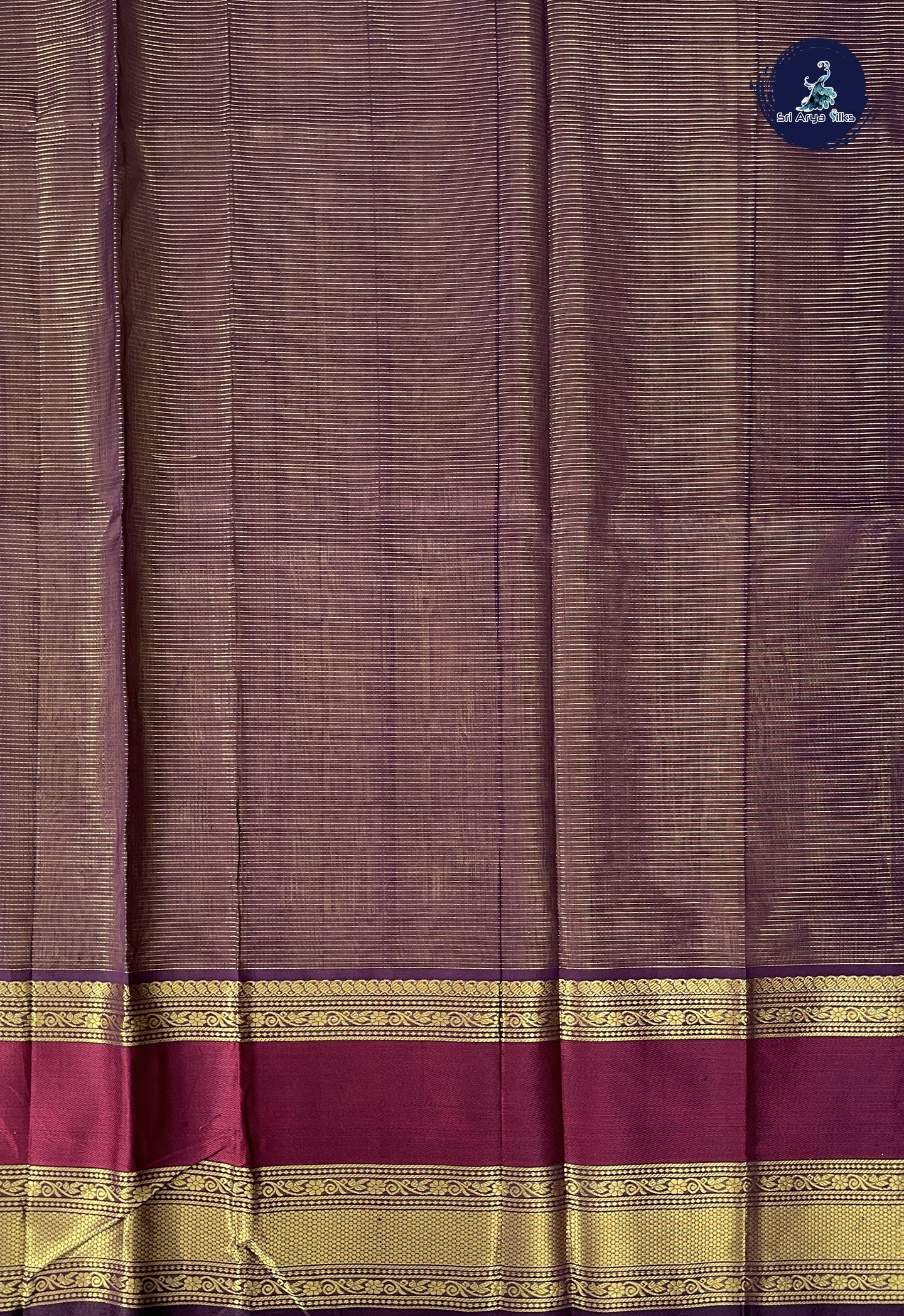 Yellow Checked Saree With Checked Pattern
